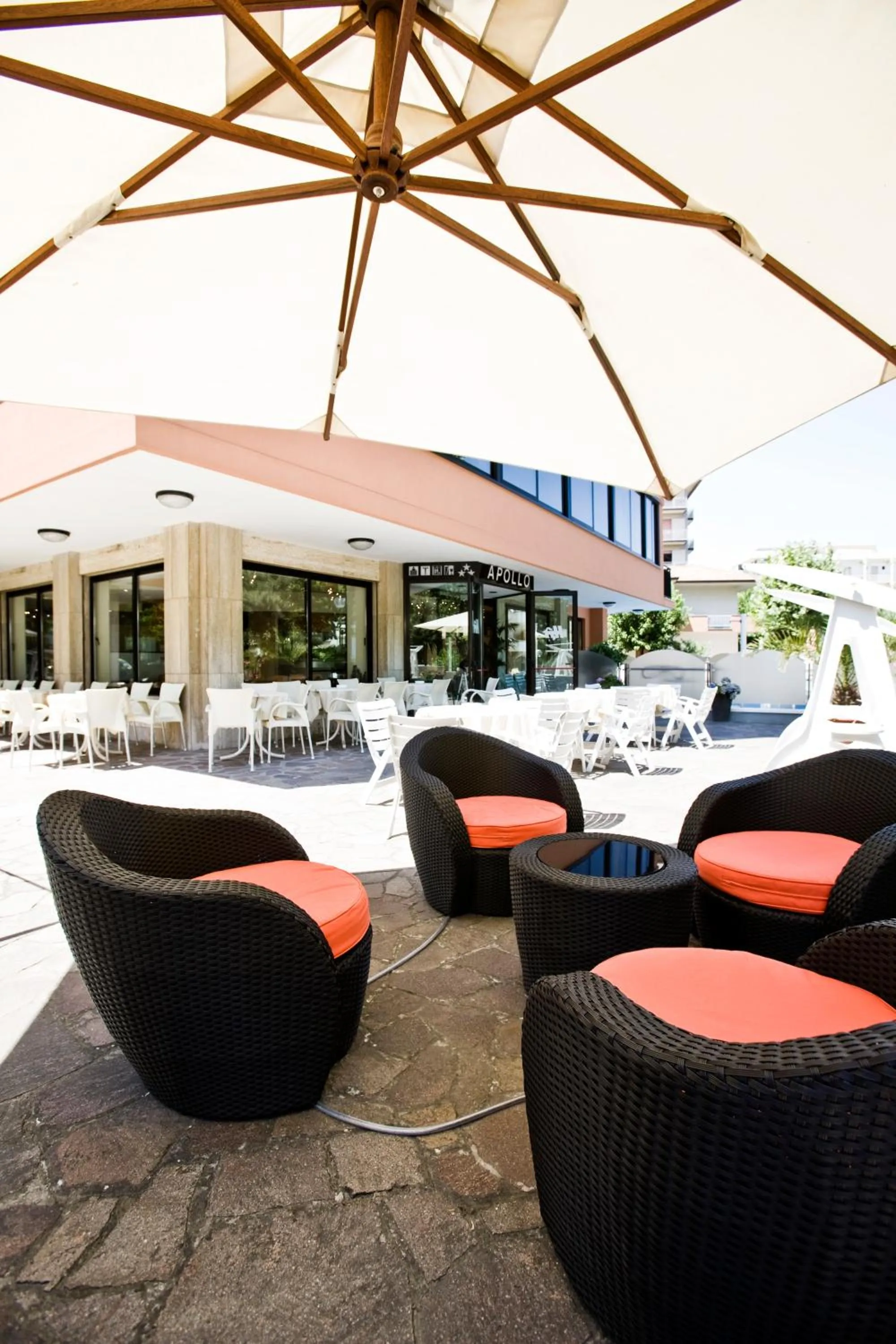 Garden in Hotel Apollo