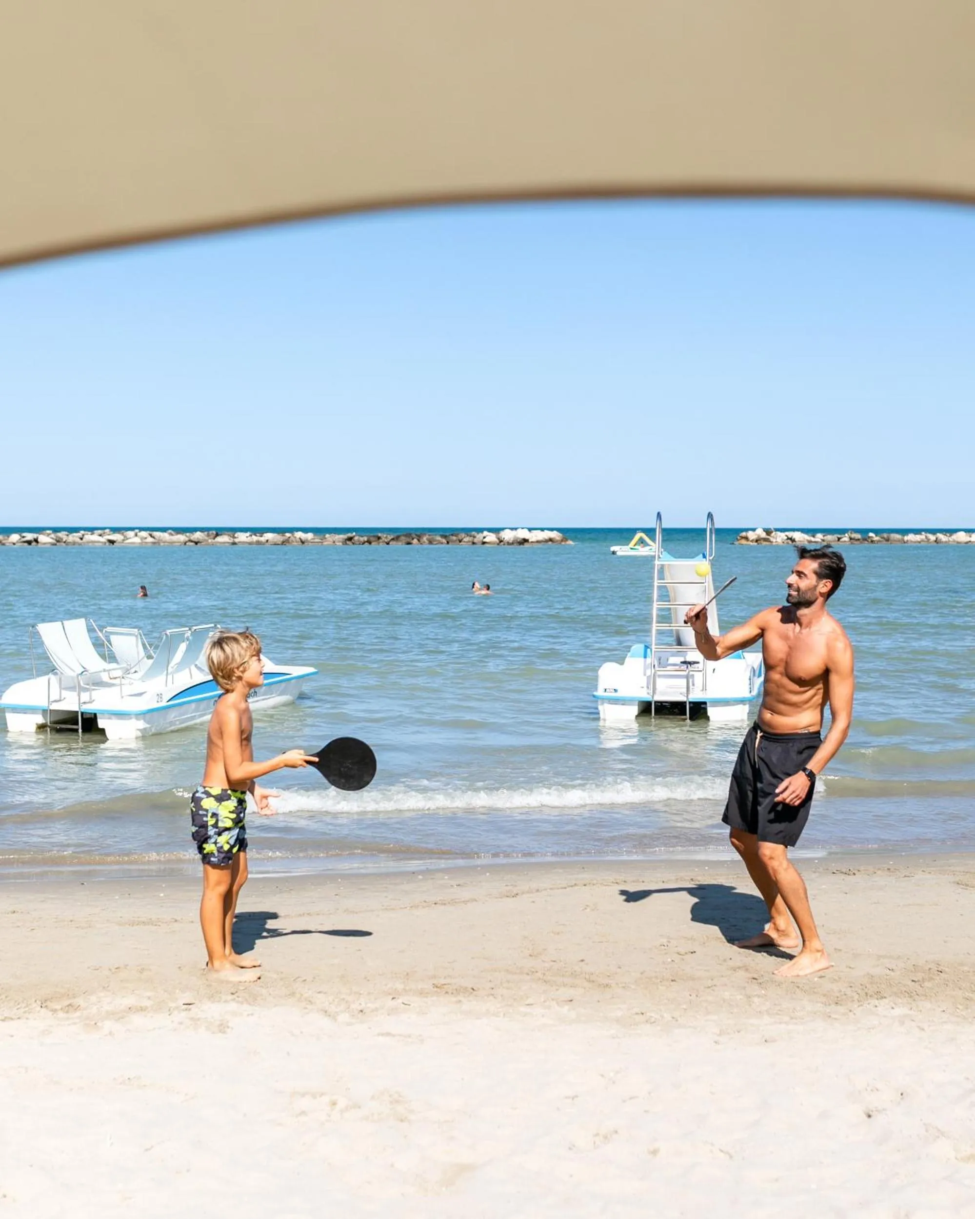 Beach in Hotel Apollo