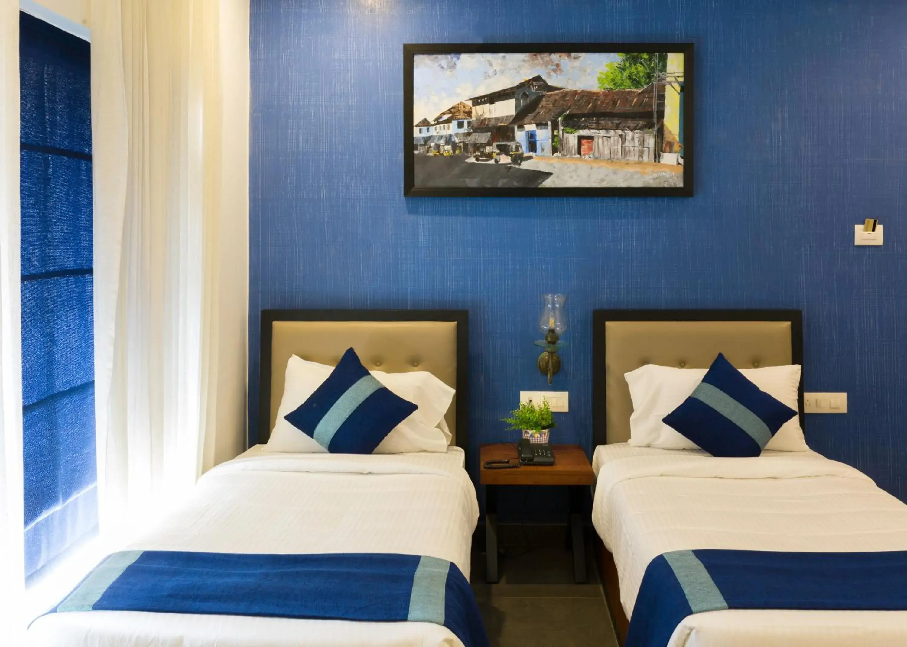 Bed in Hotel Neighbourhood, Cochin Bed in Hotel Neighbourhood, Cochin