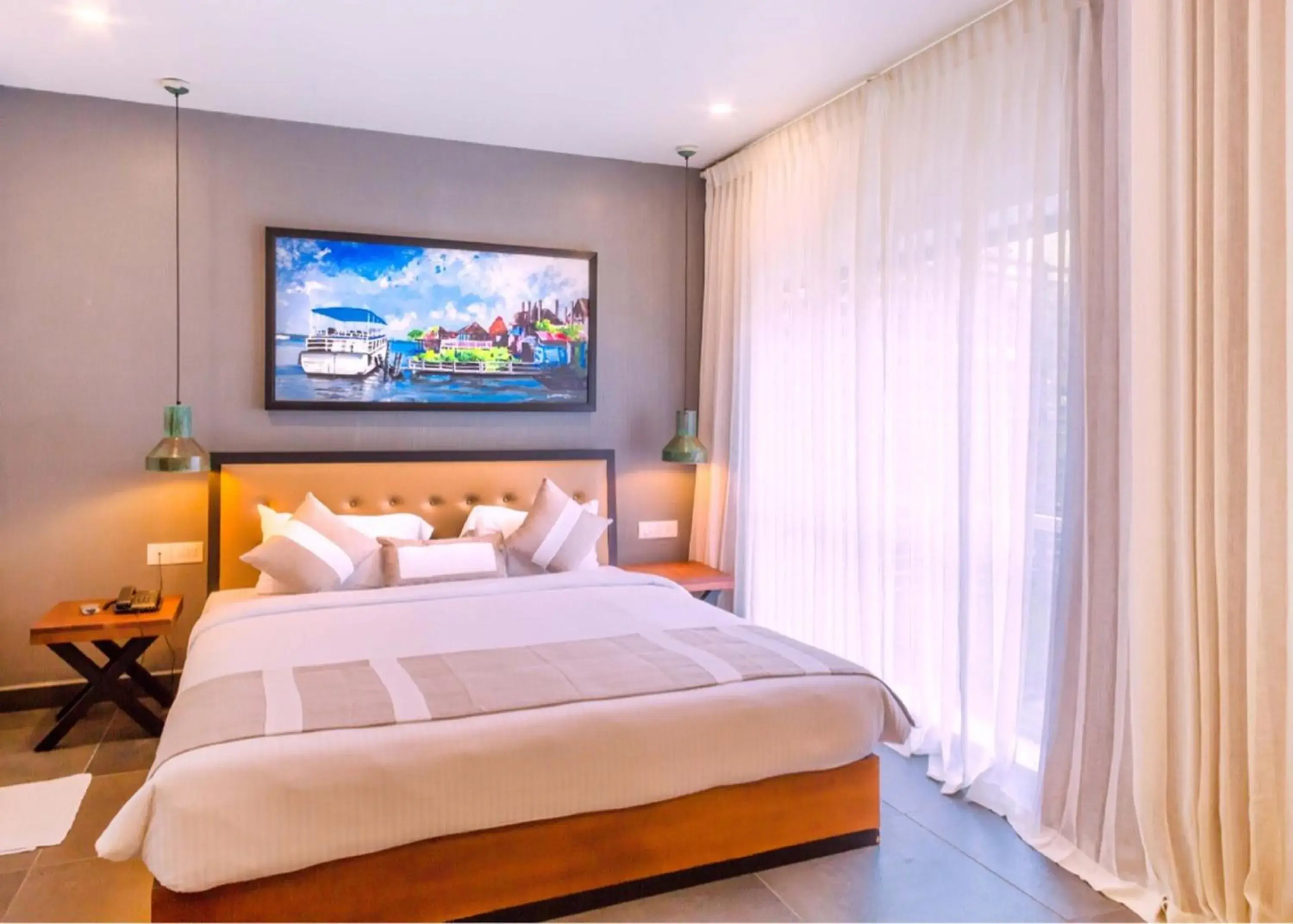 Bedroom, Bed in Hotel Neighbourhood, Cochin Bedroom, Bed in Hotel Neighbourhood, Cochin