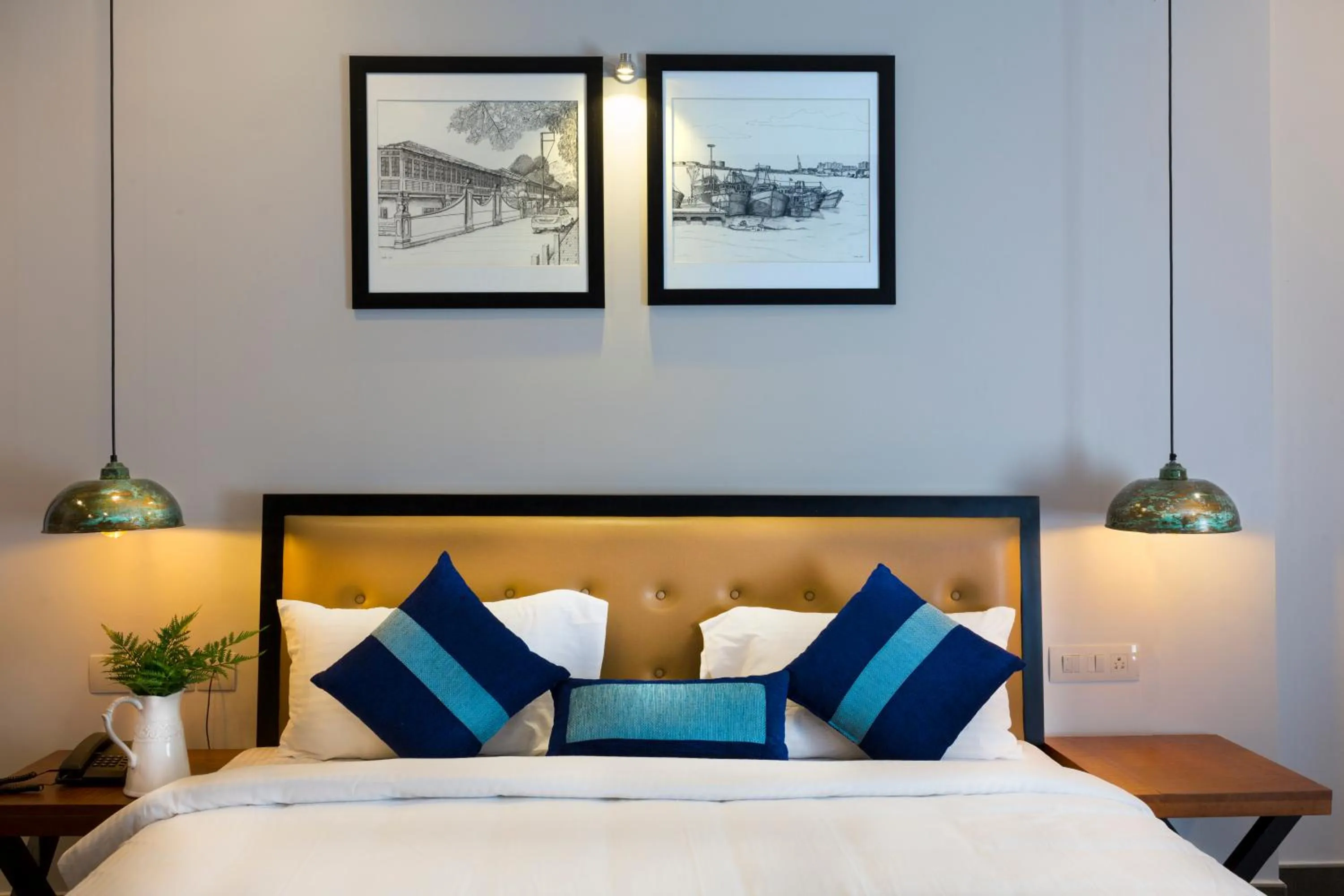 Bedroom, Bed in Hotel Neighbourhood, Cochin