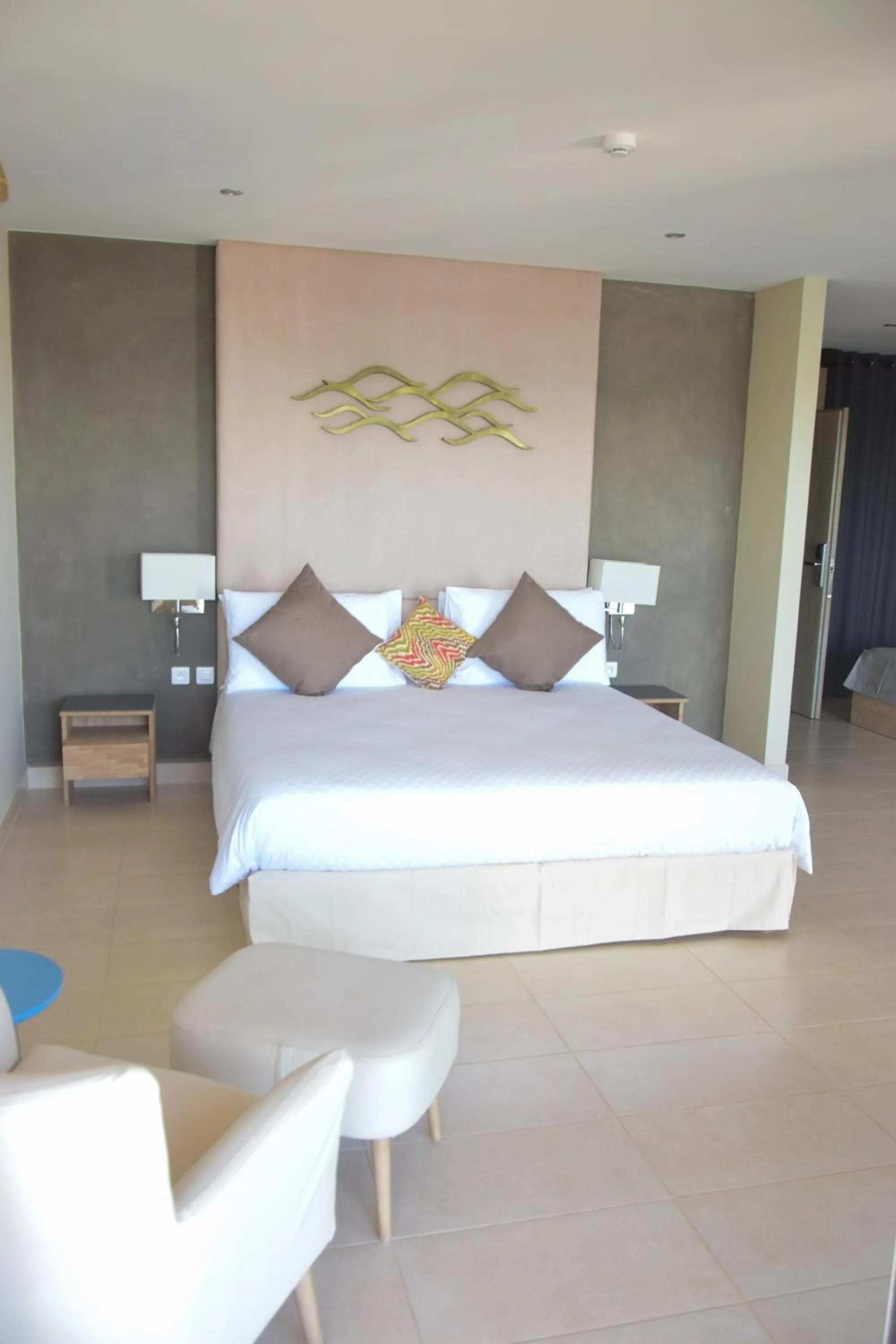 Bedroom, Bed in Baobab Tree Hôtel & Spa