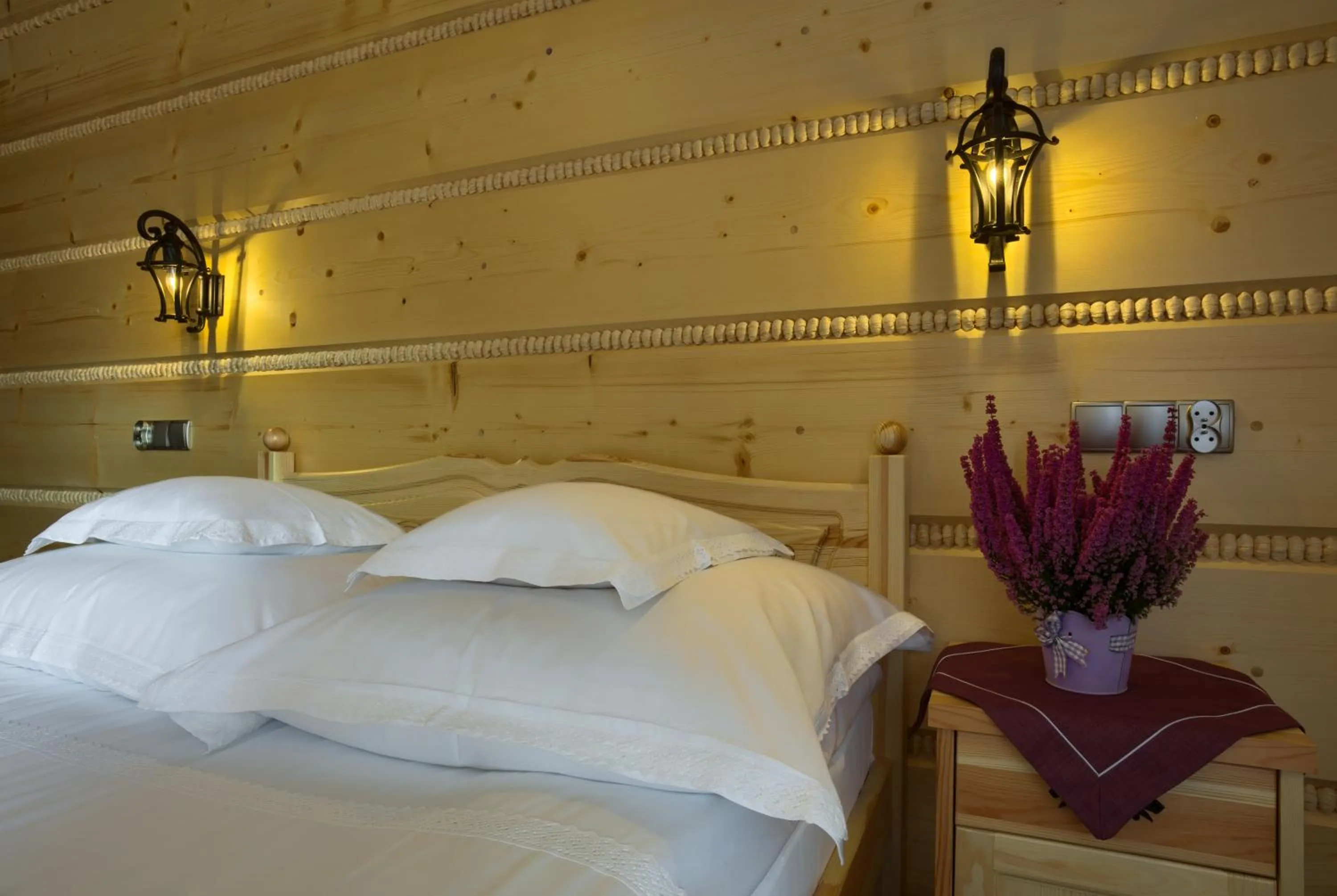 Bedroom, Bed in ECO Willa Grand Karpatia Ski&Wellness