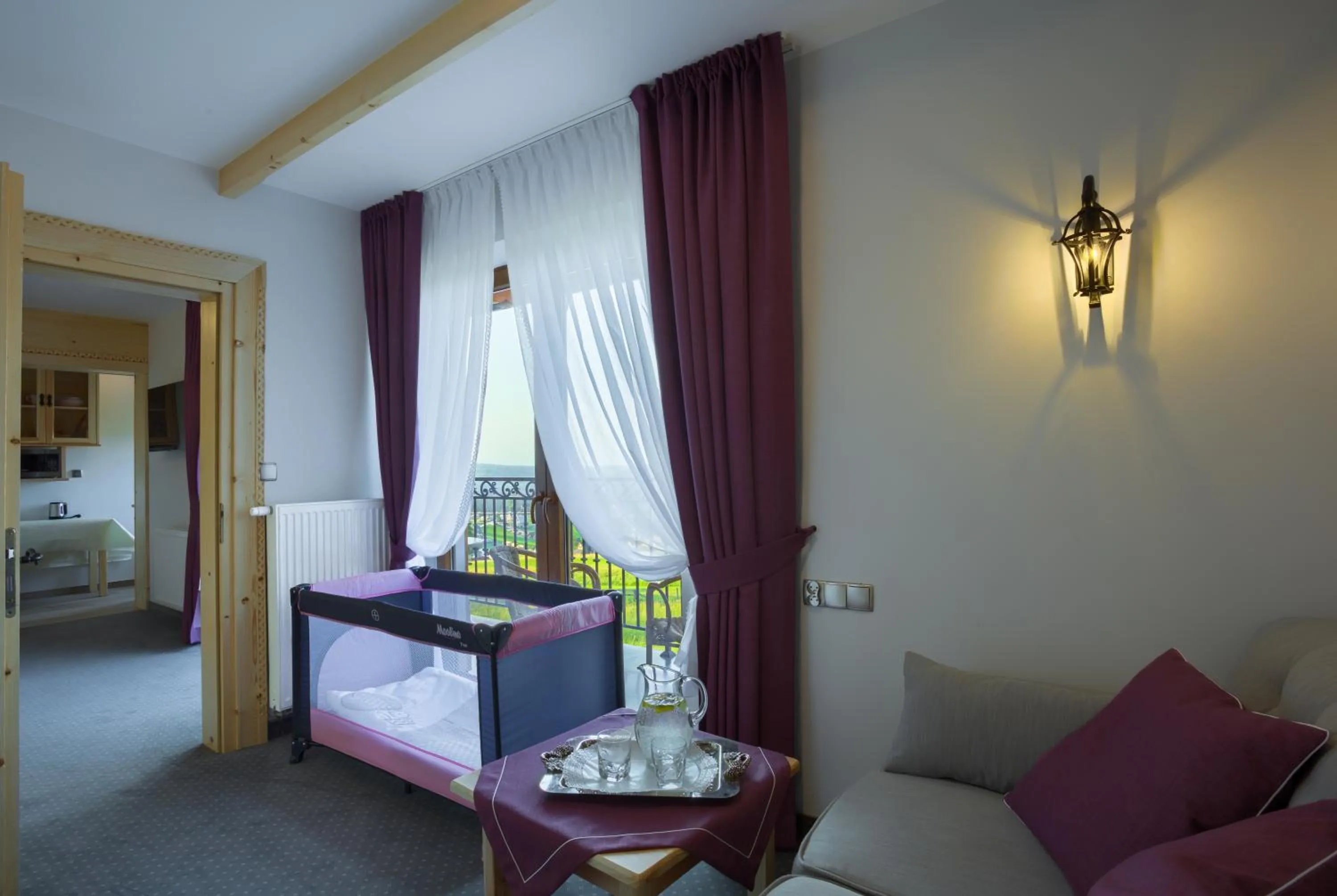 Bathroom, Bed in ECO Willa Grand Karpatia Ski&Wellness