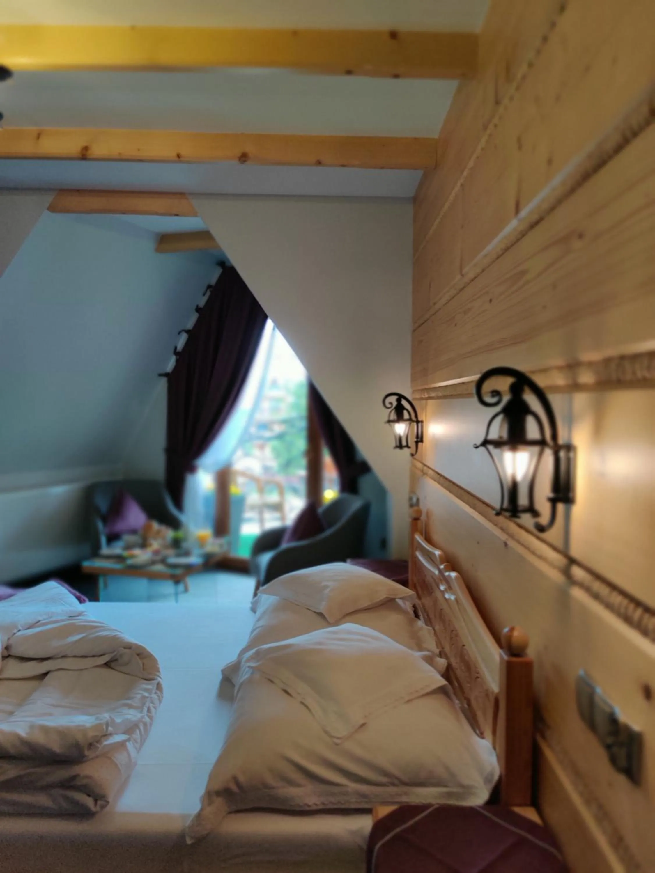 Bed in ECO Willa Grand Karpatia Ski&Wellness