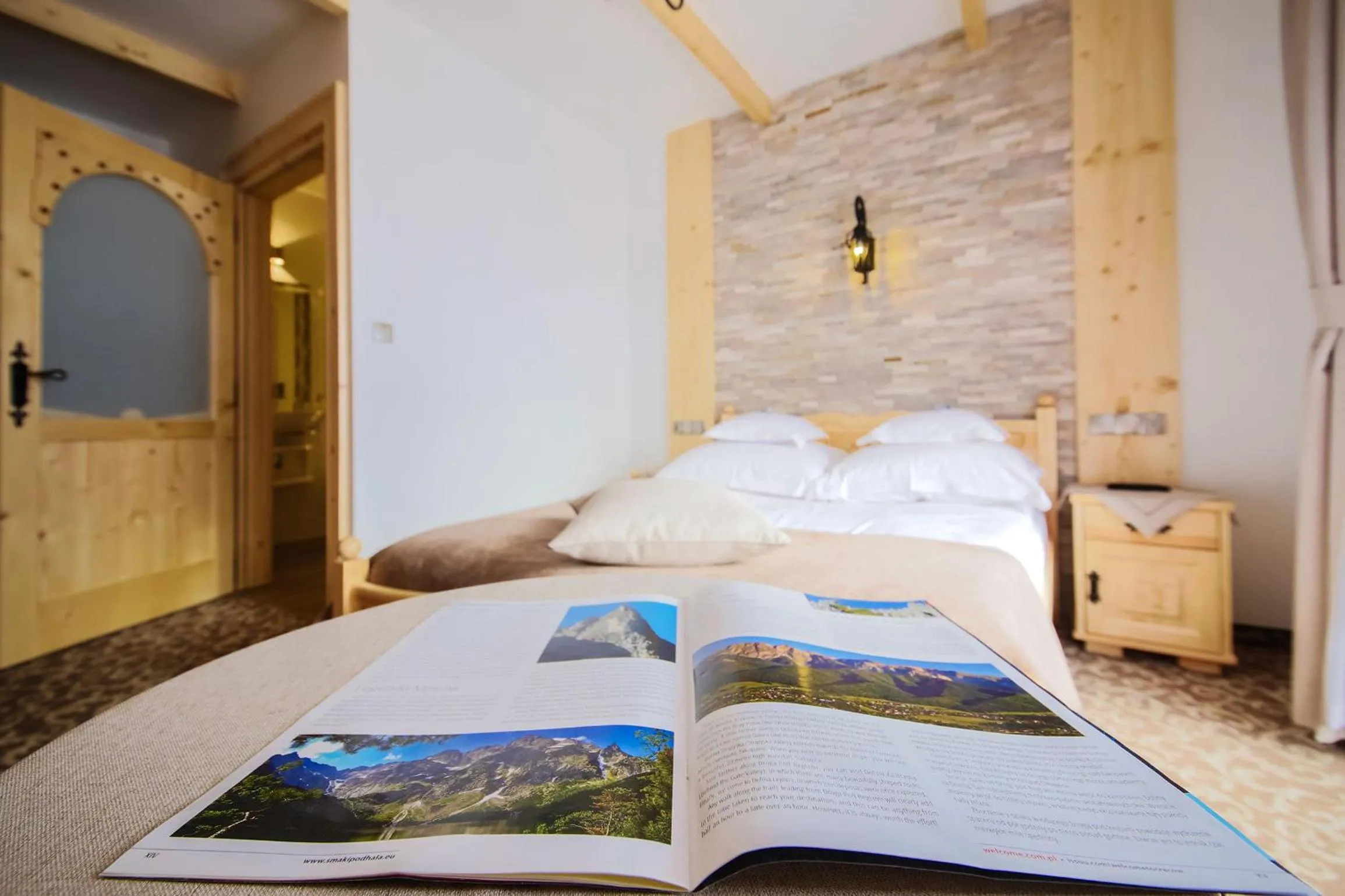 Bedroom, Bed in ECO Willa Grand Karpatia Ski&Wellness