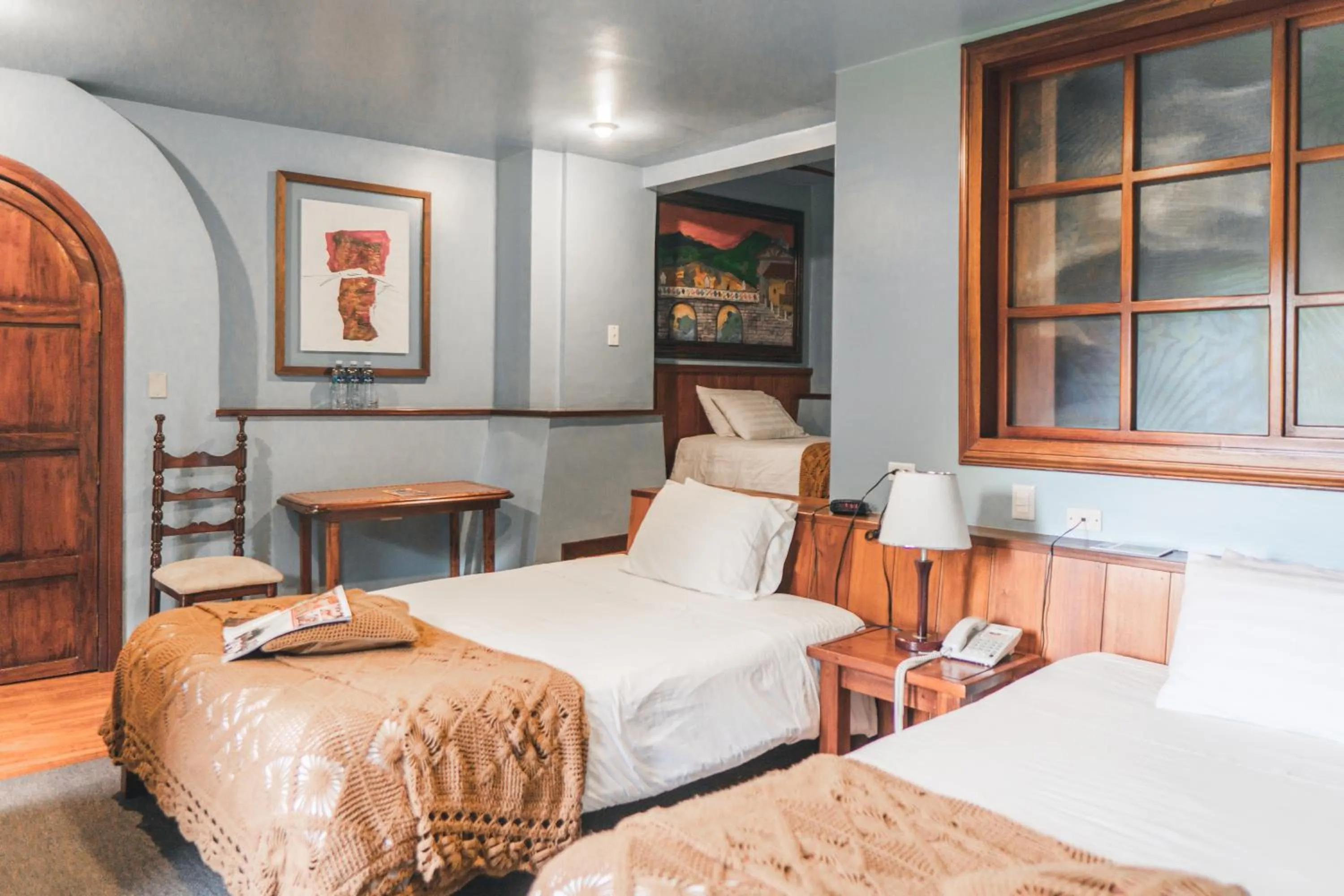 Bed in Hotel Victoria