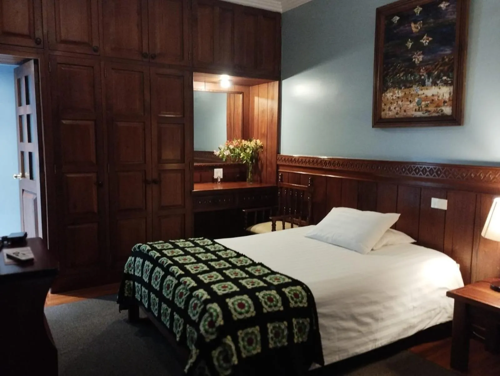 Bed in Hotel Victoria