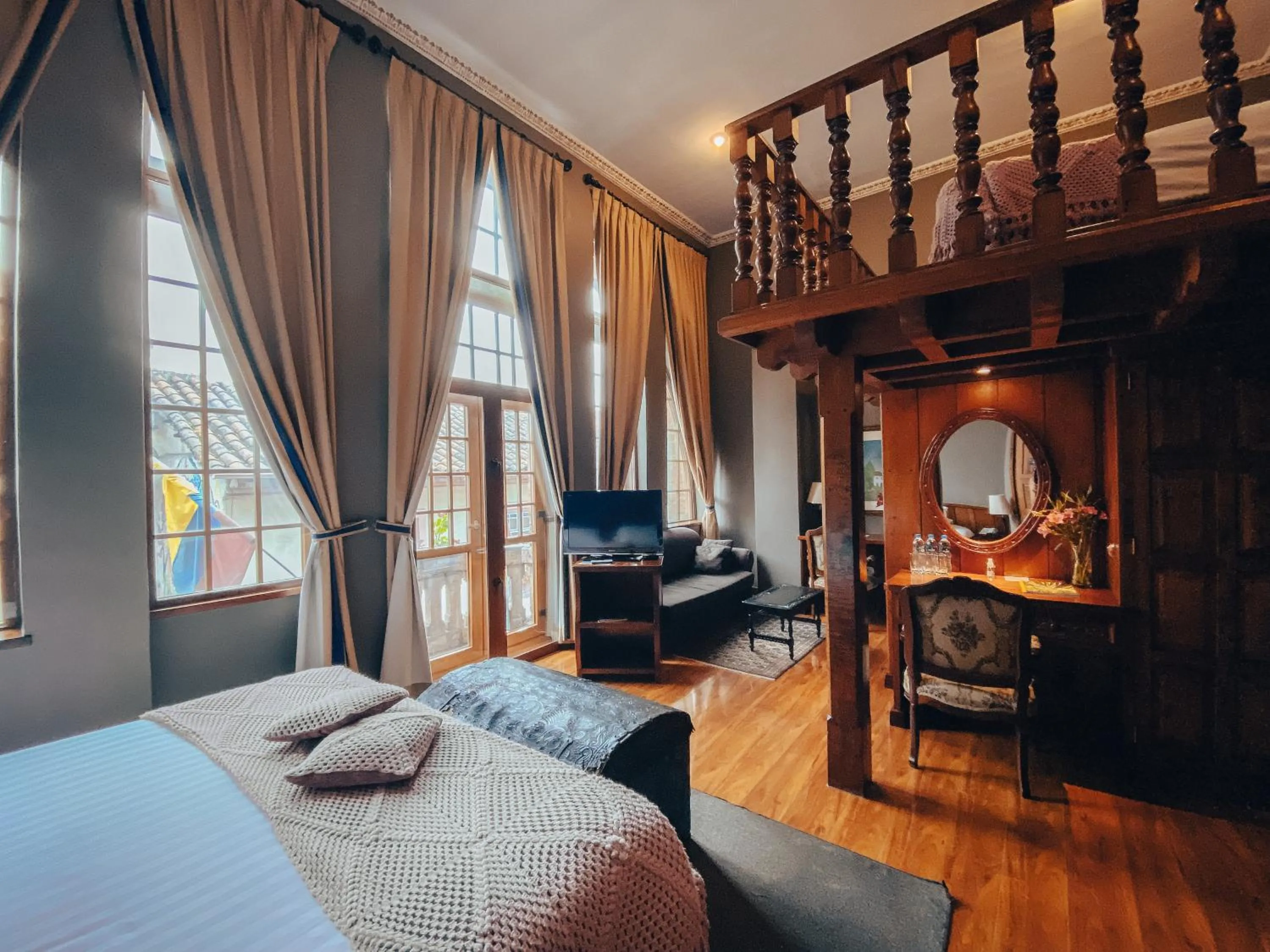 Bed in Hotel Victoria