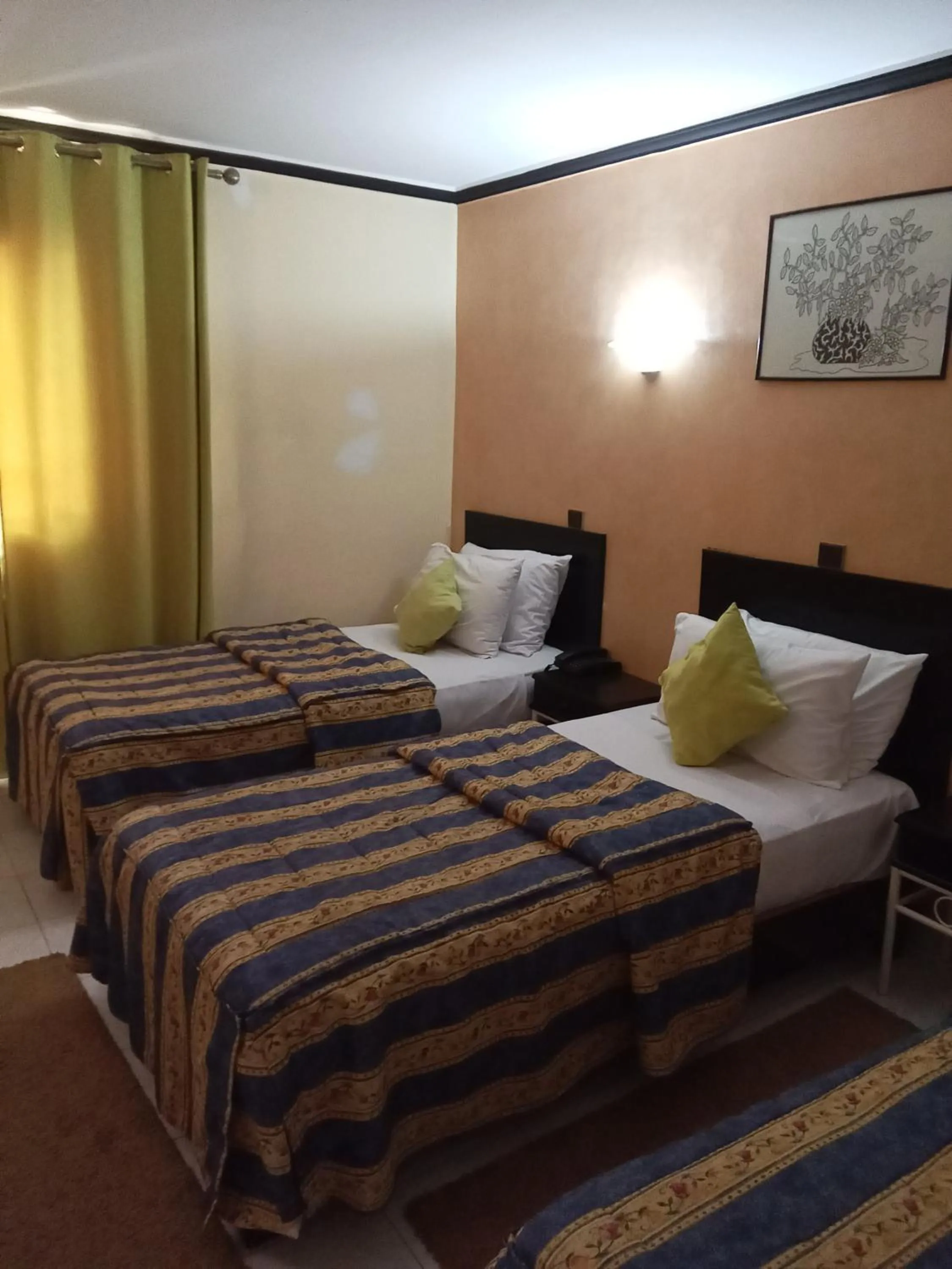 Bed in Hotel Al Kabir