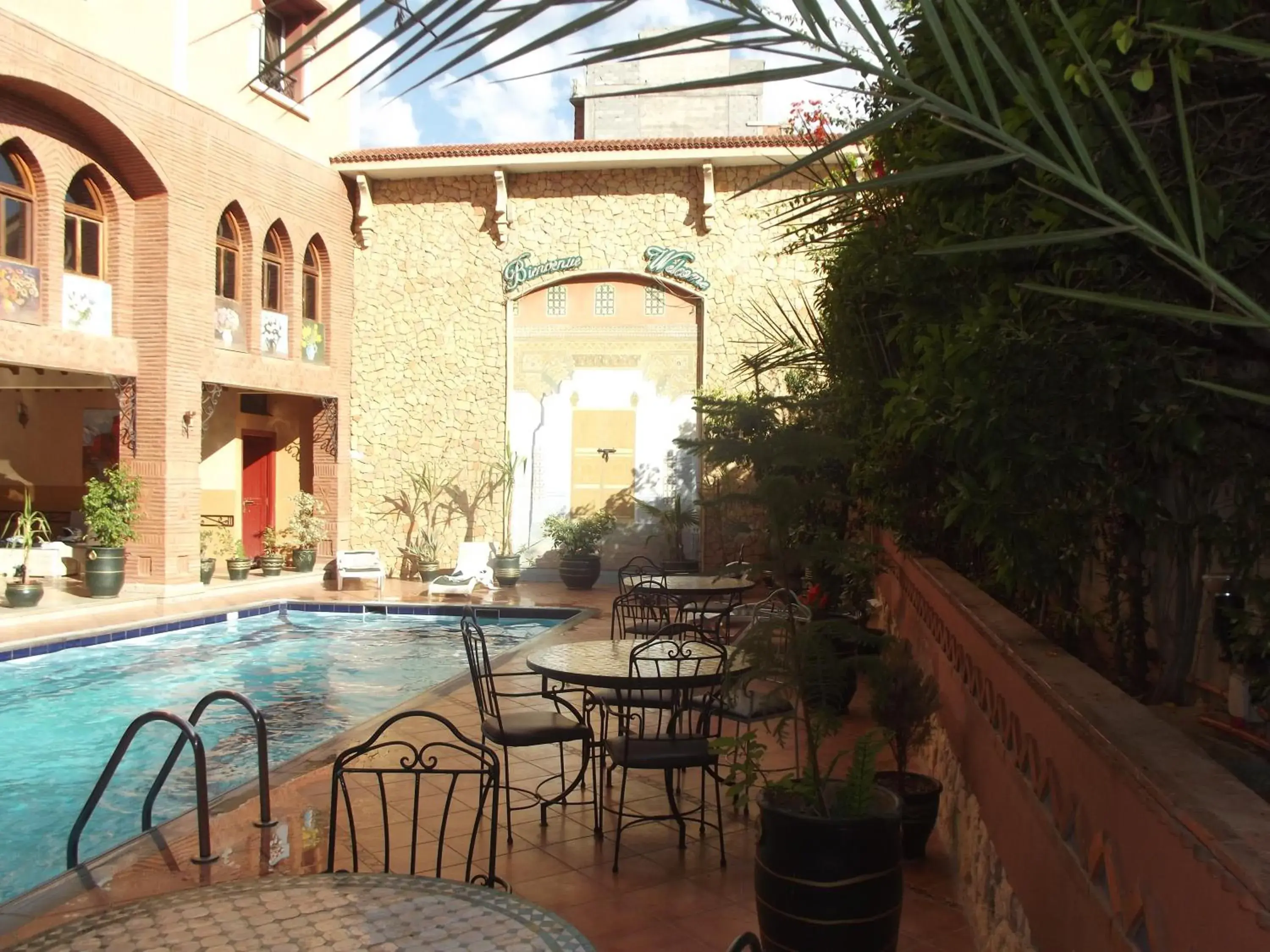 Garden in Hotel Al Kabir Garden in Hotel Al Kabir