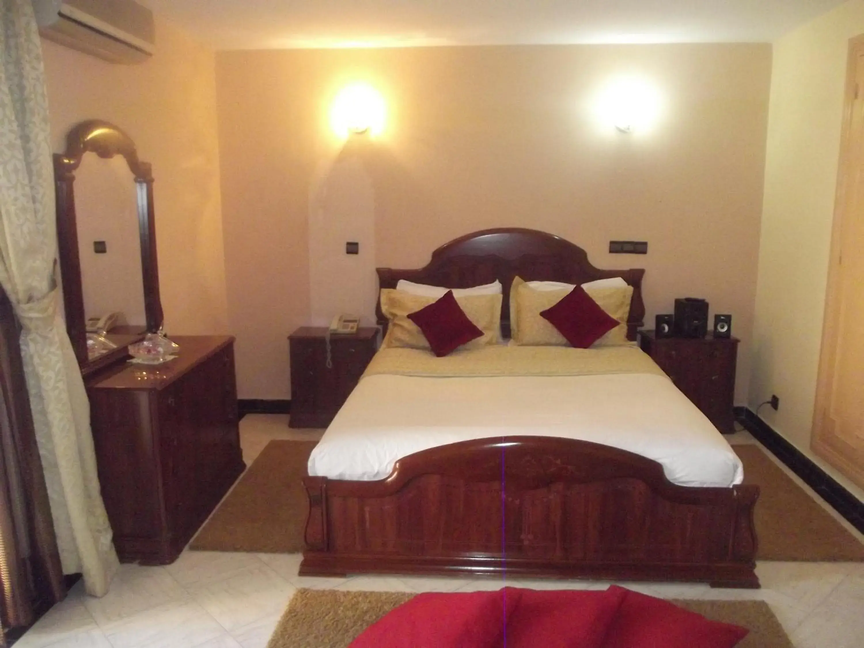 Bed in Hotel Al Kabir Bed in Hotel Al Kabir