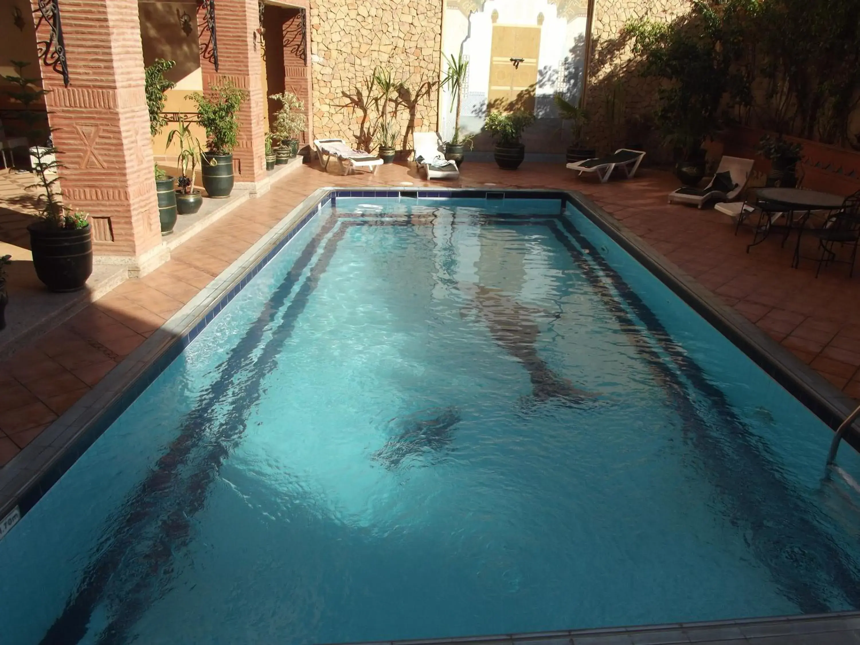 Swimming pool in Hotel Al Kabir Swimming pool in Hotel Al Kabir