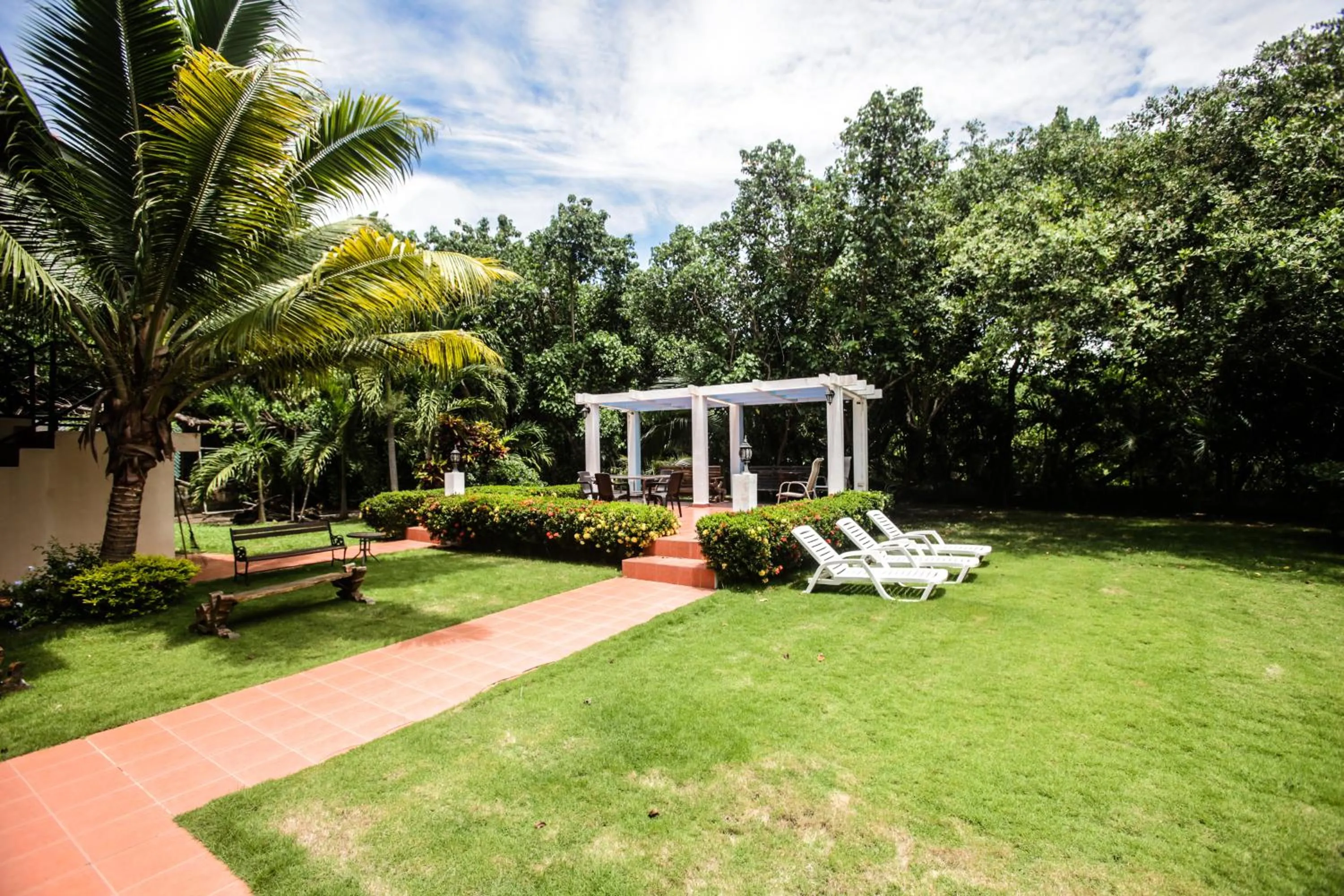 Patio in Manglar Lodge