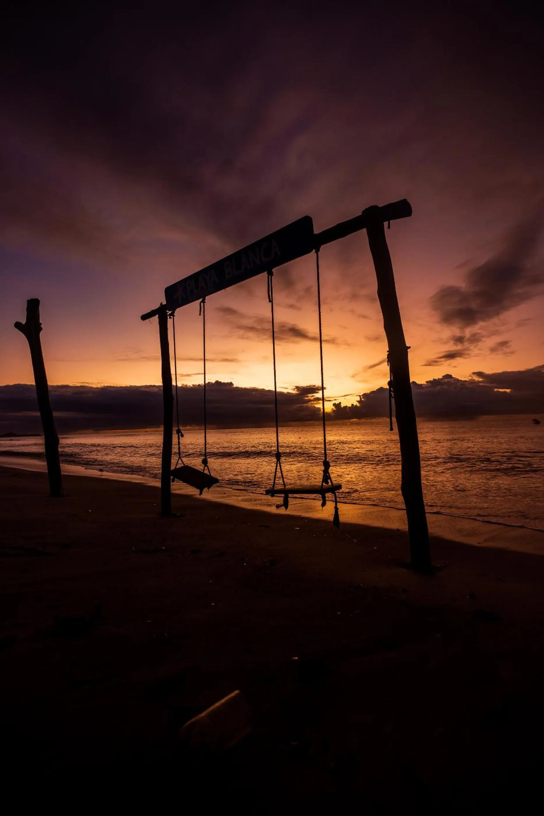 Sunset in Playa Blanca Beach Resort - All Inclusive