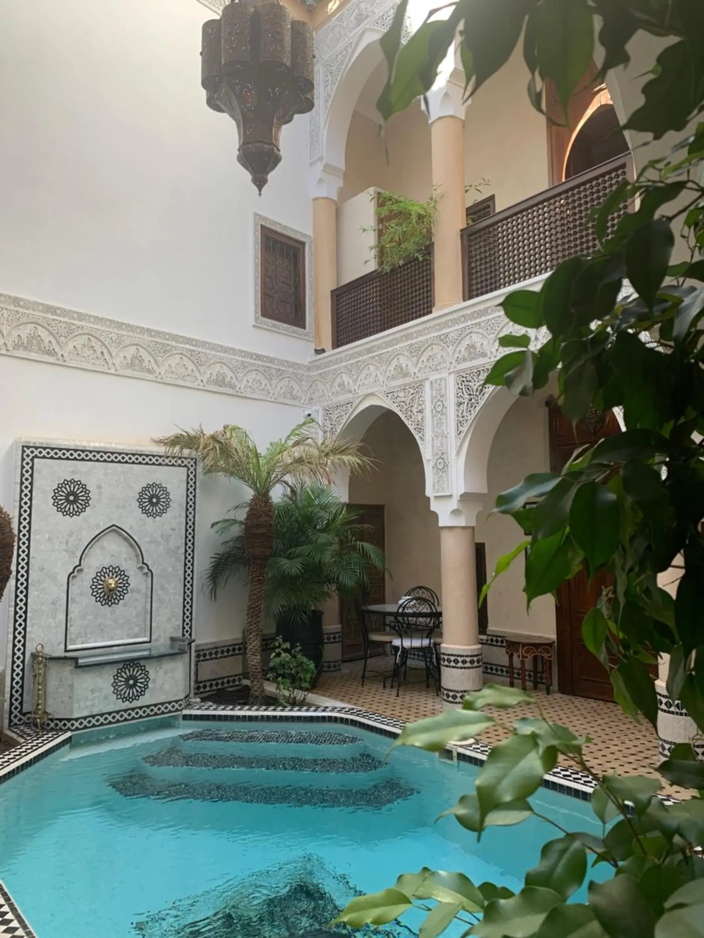 Pool view in Riad Abaka hotel & boutique Pool view in Riad Abaka hotel & boutique