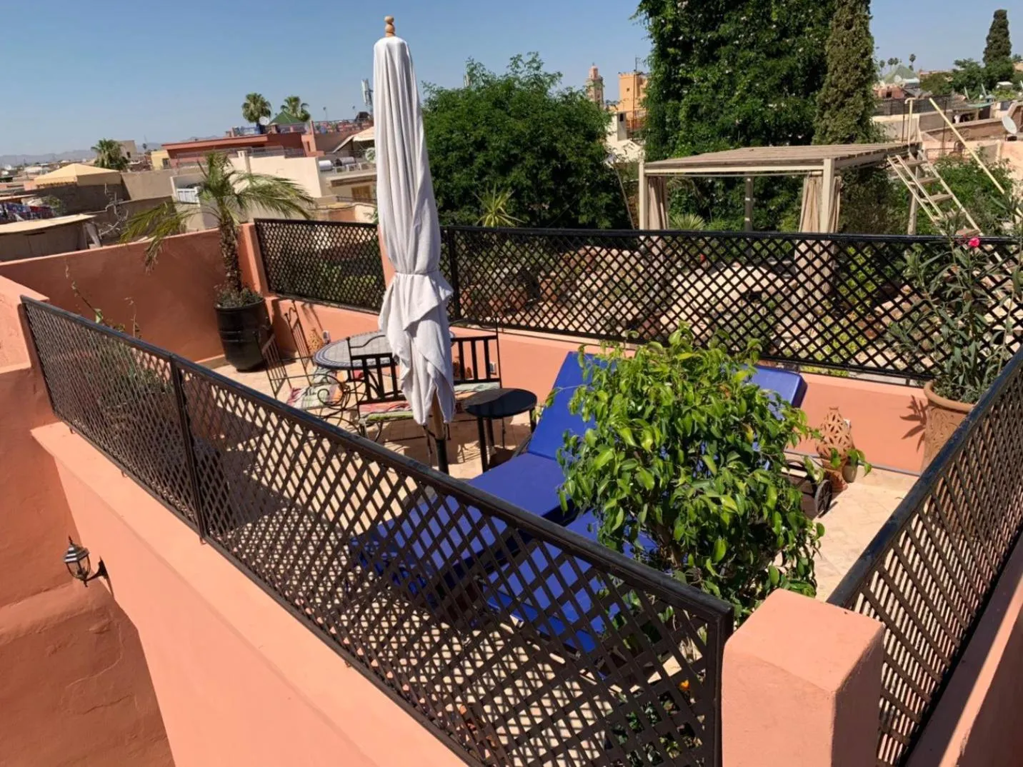 Patio in Riad Abaka hotel & boutique