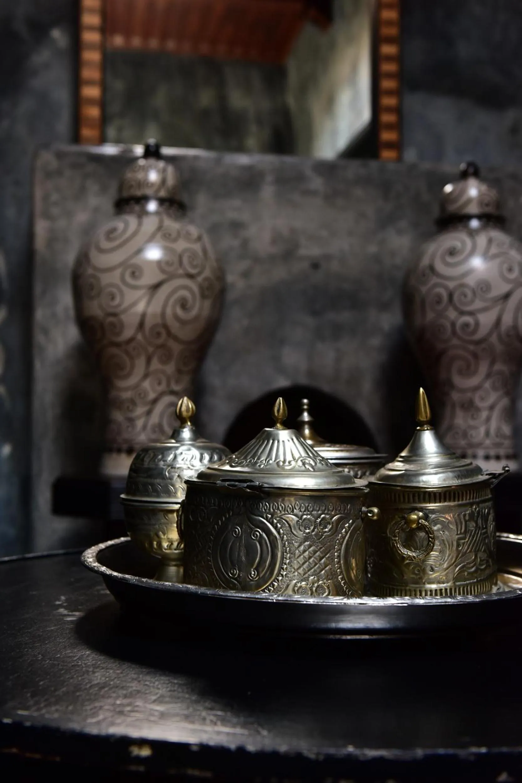 Decorative detail in Dar Darma