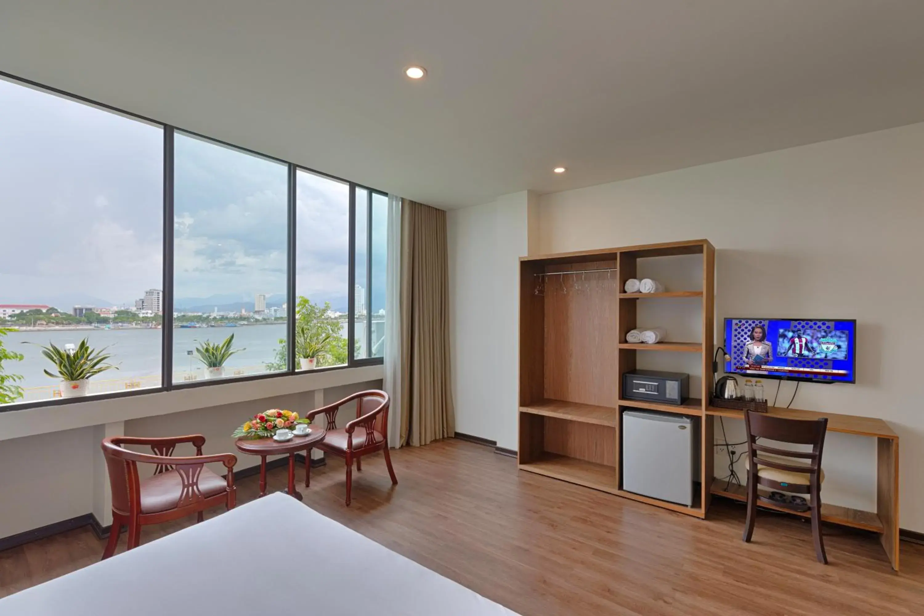 Seating area, Bed in Vitalis Riverside Hotel Seating area, Bed in Vitalis Riverside Hotel