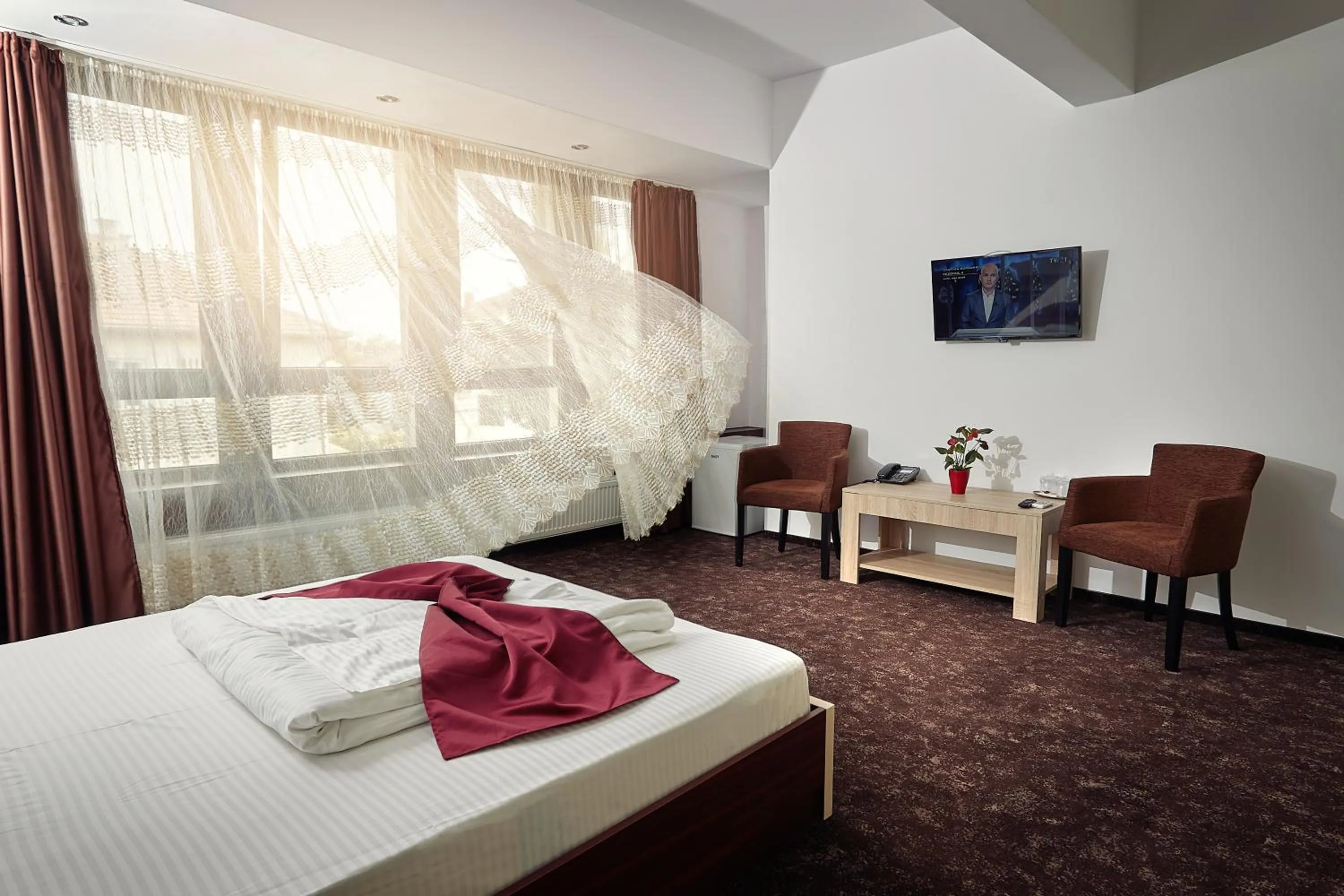 Bedroom, Bed in Hotel Restaurant Imperial