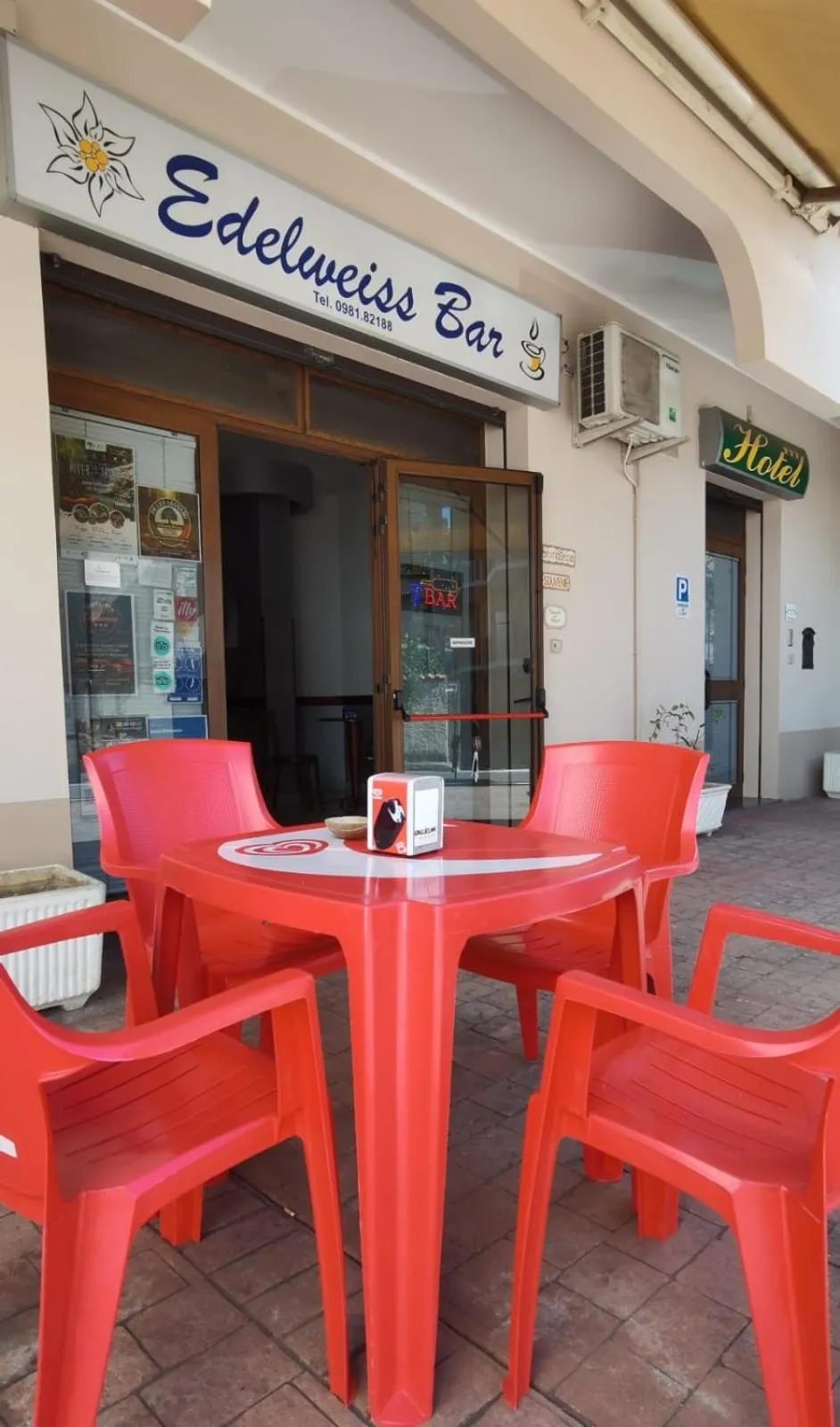 Property building in Hotel Edelweiss