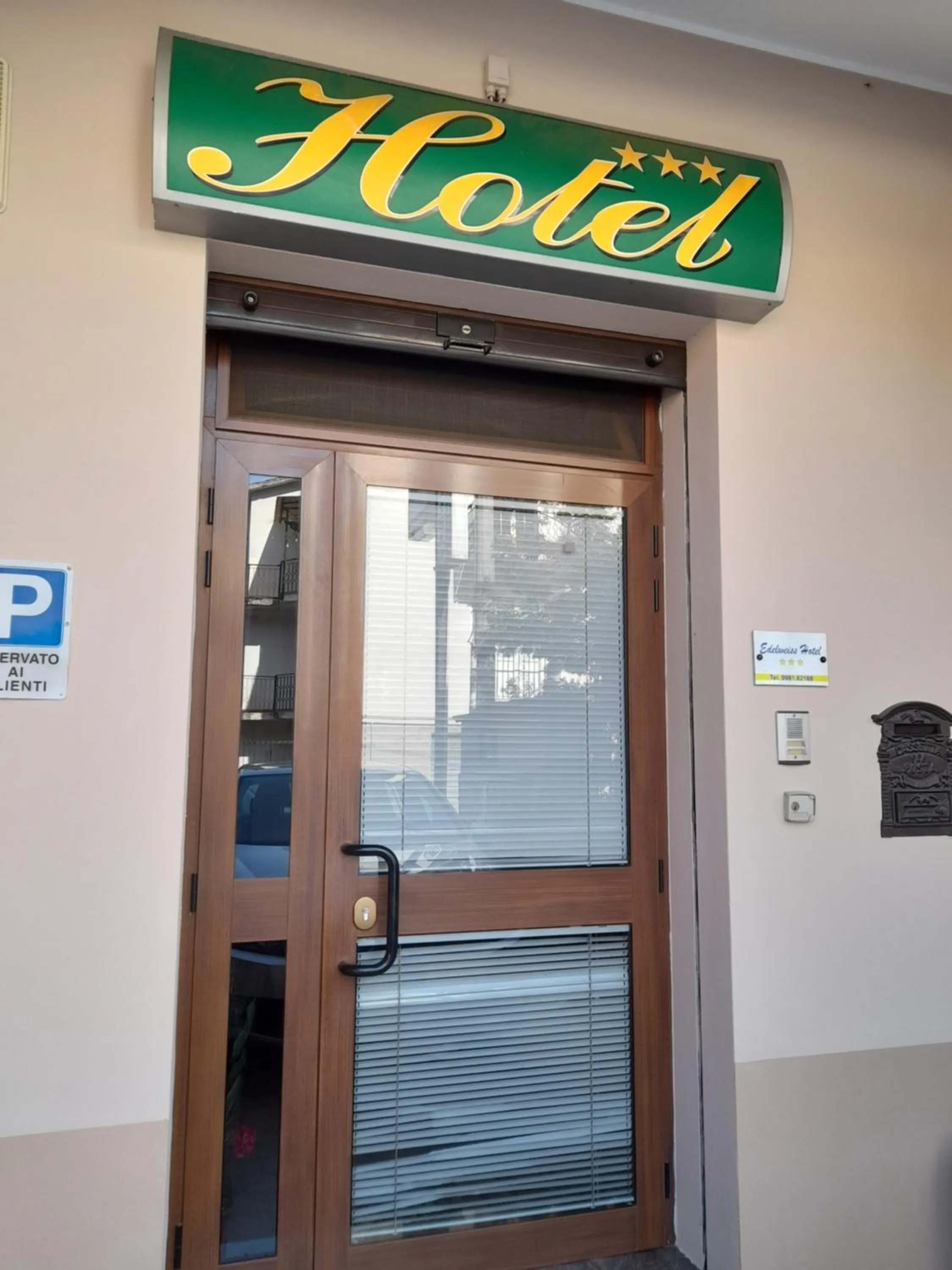 Property building in Hotel Edelweiss