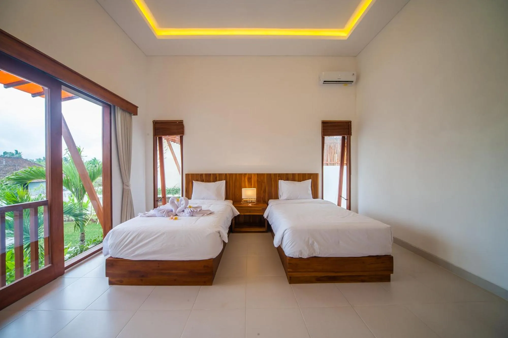 Bedroom, Bed in Villa Ubud Hill