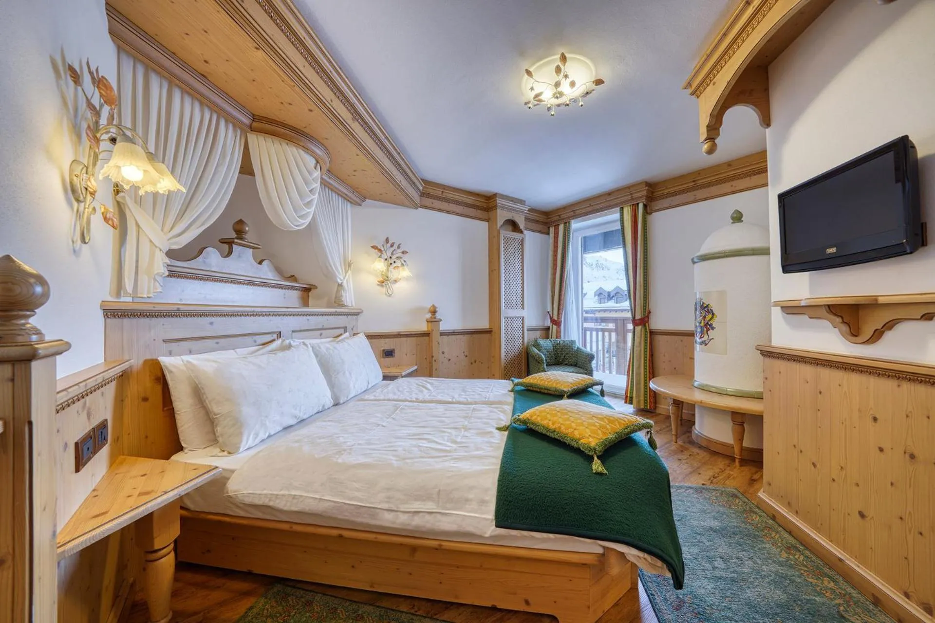 Bedroom, Bed in La Torretta