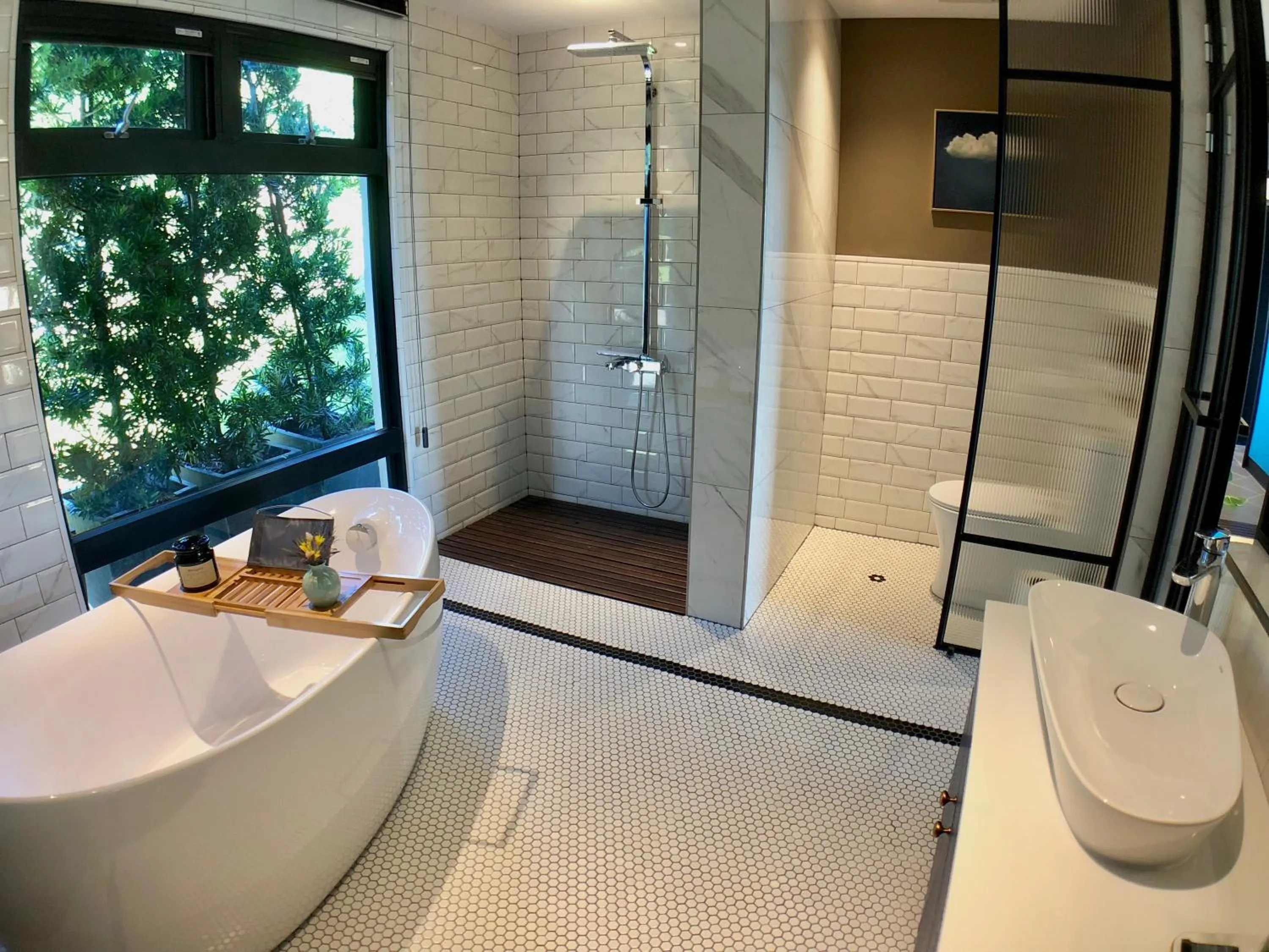 Shower in Hotel Everyday Life