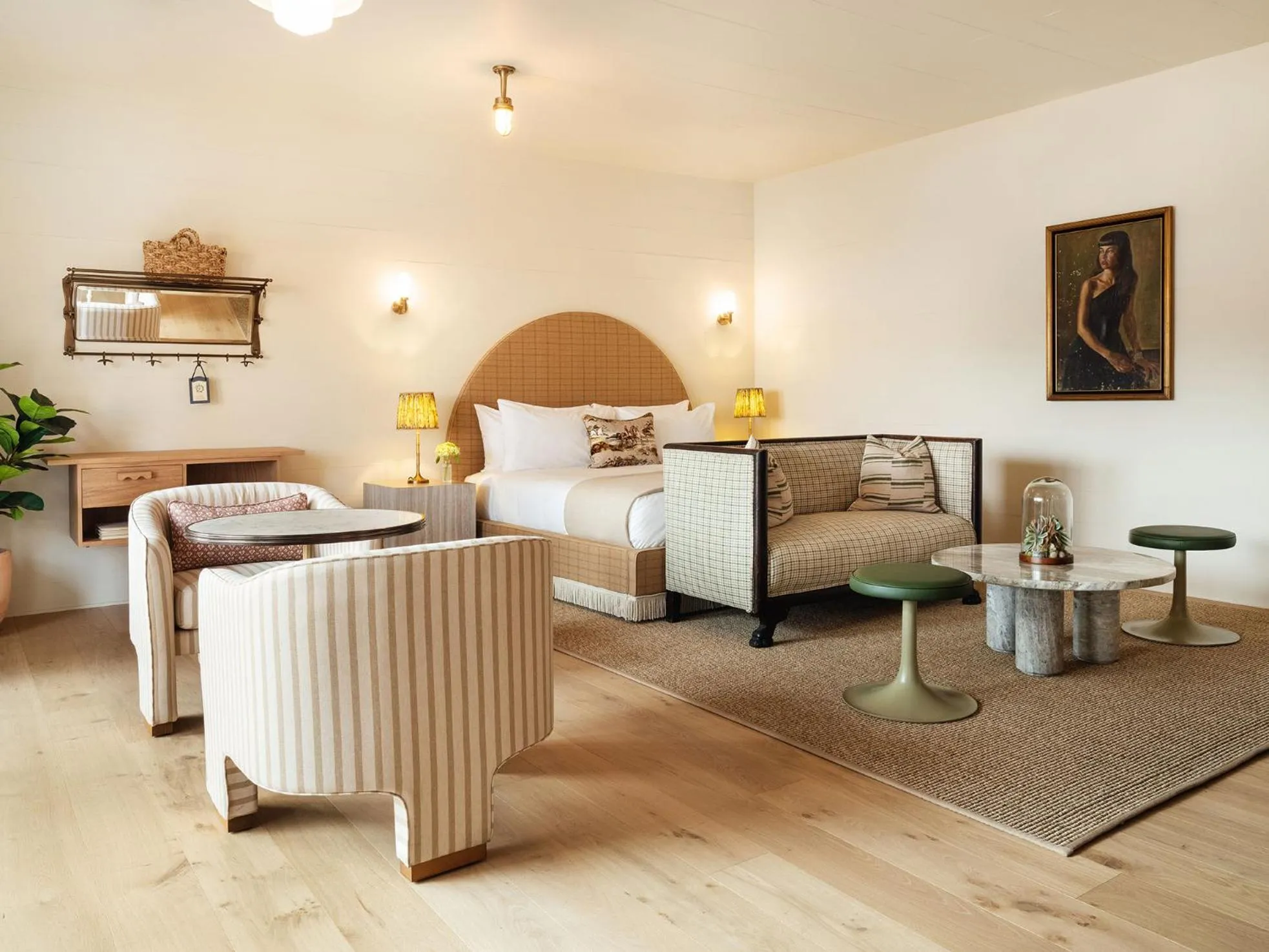 View (from property/room), Bed in Palihotel Melrose