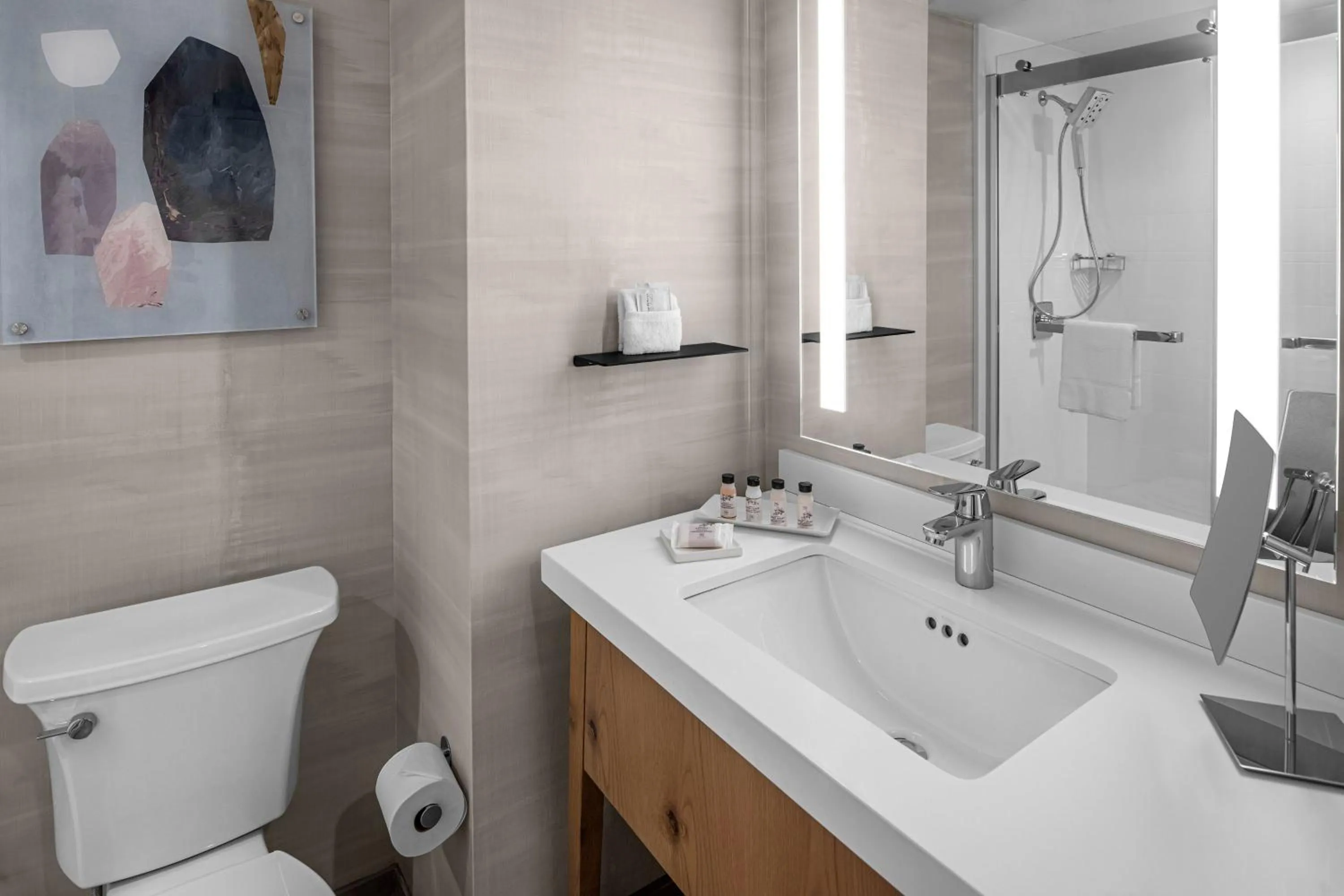 Bathroom in Delta Hotels by Marriott Santa Clara Silicon Valley