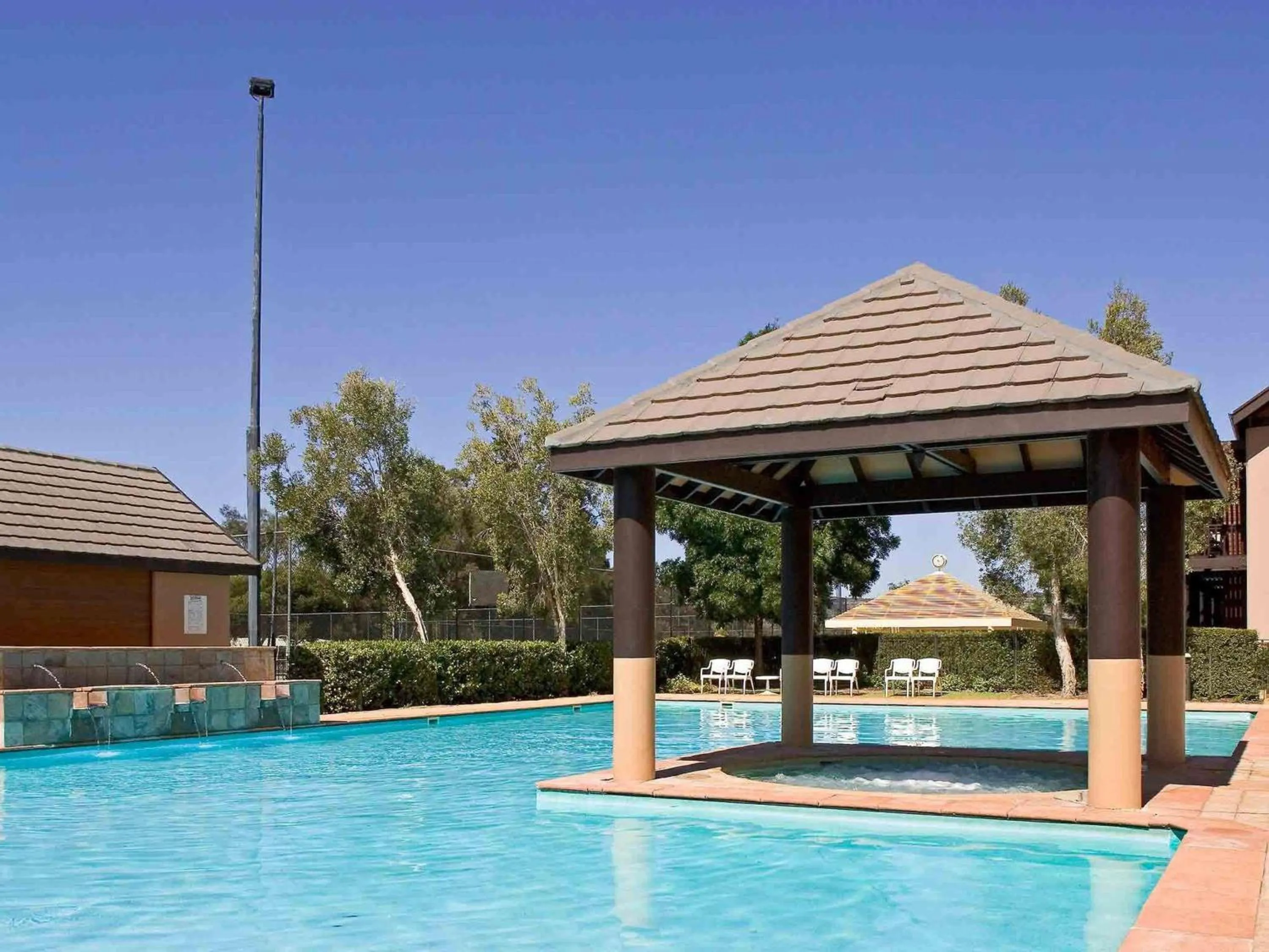 Pool view in Novotel Vines Resort Swan Valley