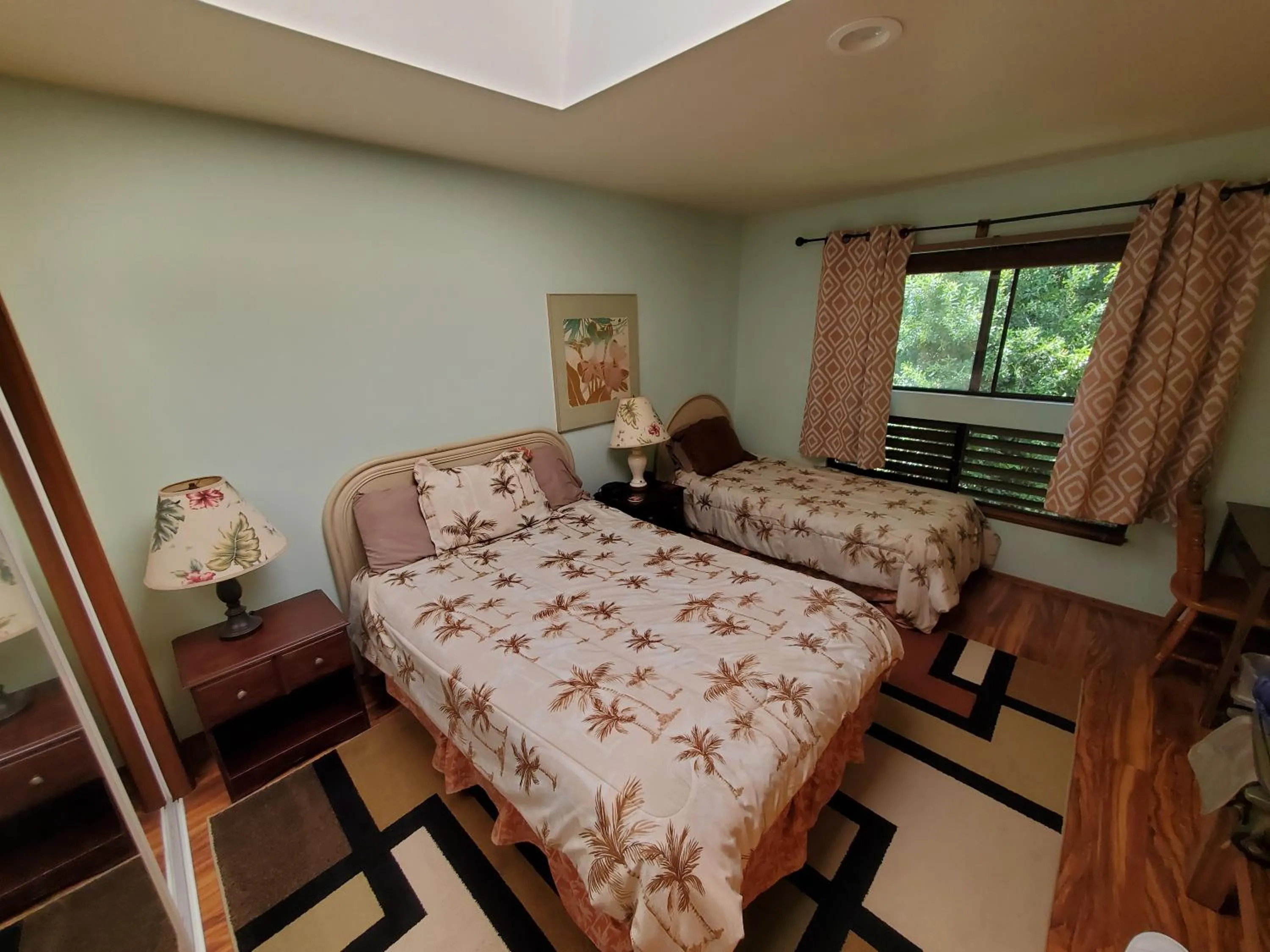 Bed in A Beautiful Edge of the World Bed & Breakfast