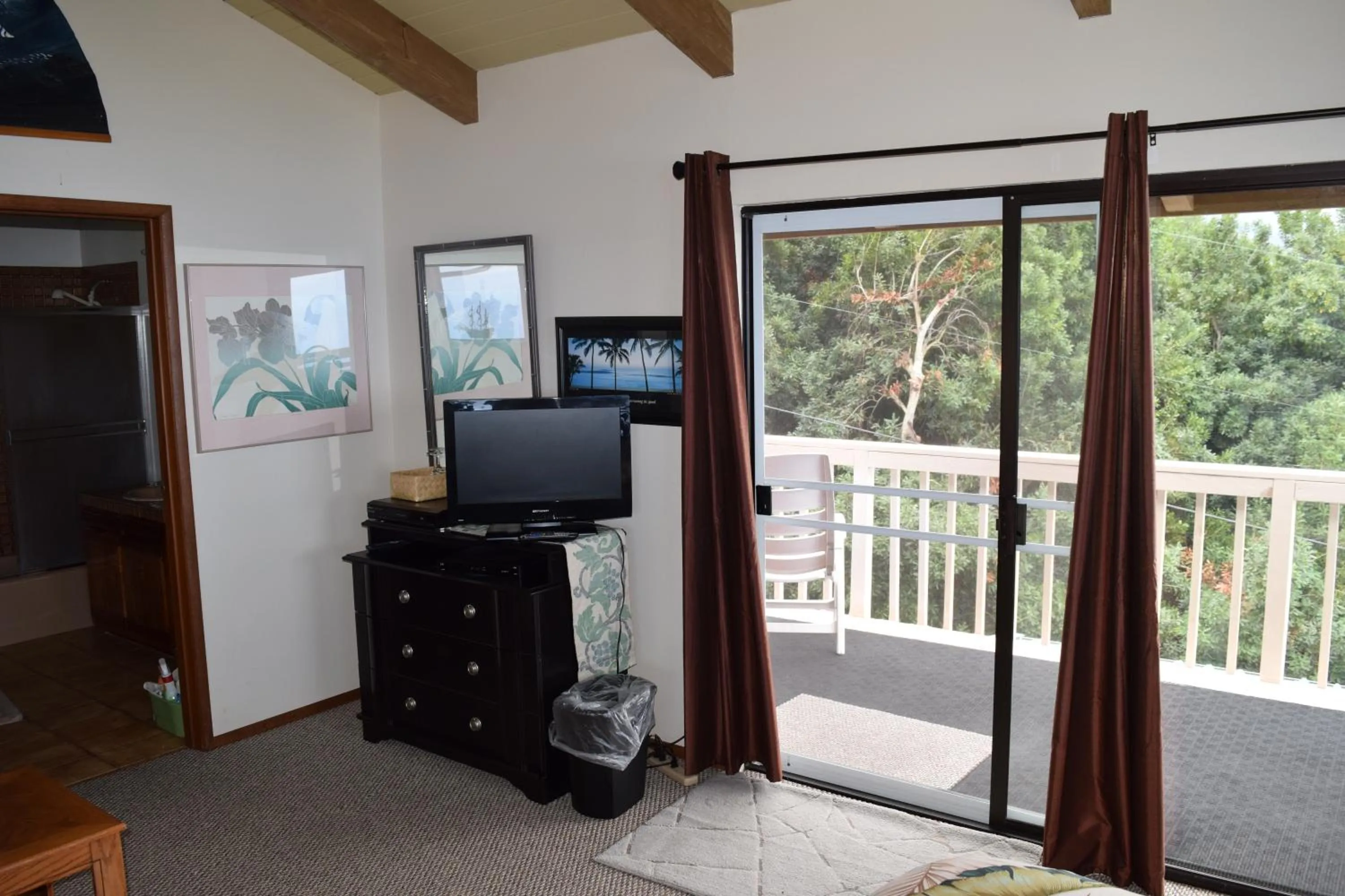 Balcony/Terrace in A Beautiful Edge of the World Bed & Breakfast