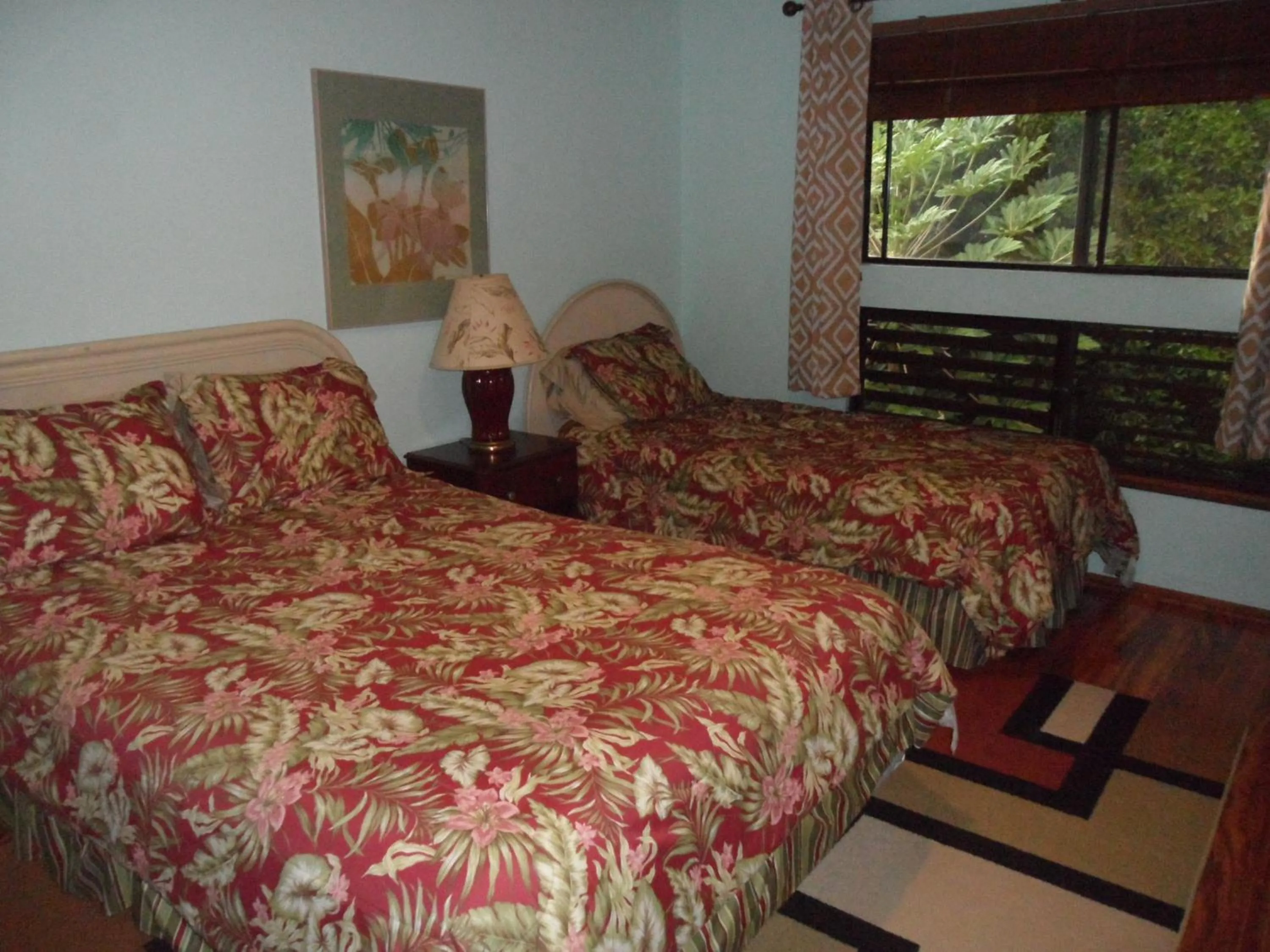 Bed in A Beautiful Edge of the World Bed & Breakfast