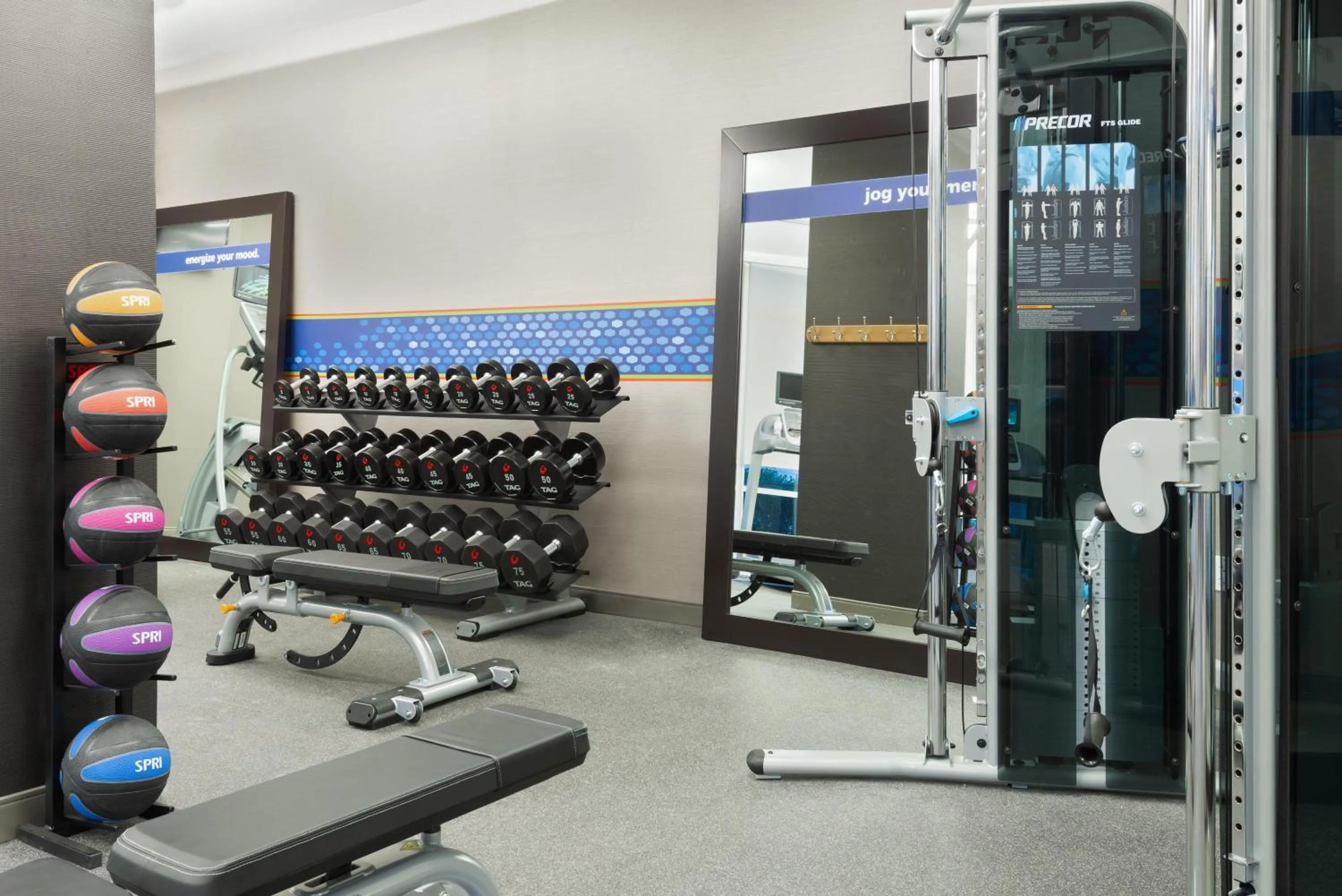 Fitness centre/facilities in Hampton Inn & Suites Atlanta Buckhead Place