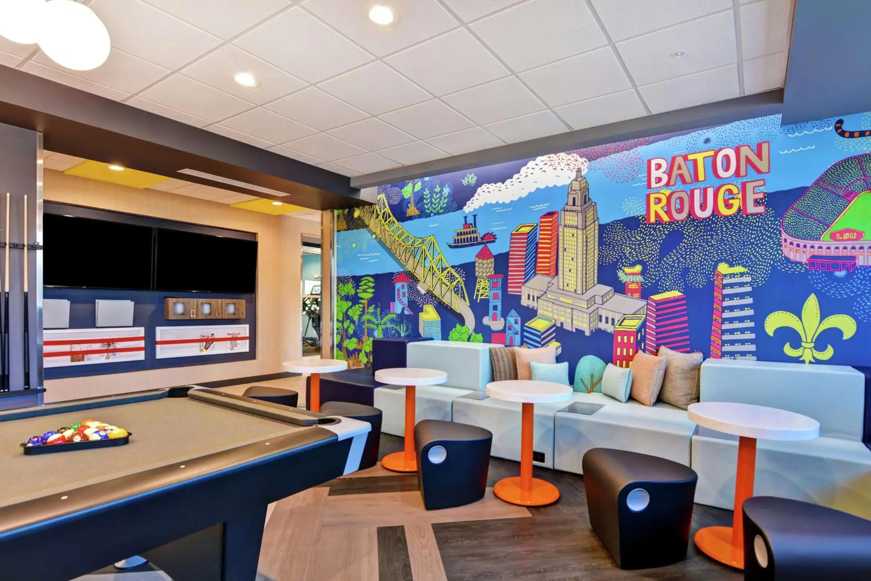 Lobby or reception in Tru By Hilton Baton Rouge Citiplace Lobby or reception in Tru By Hilton Baton Rouge Citiplace