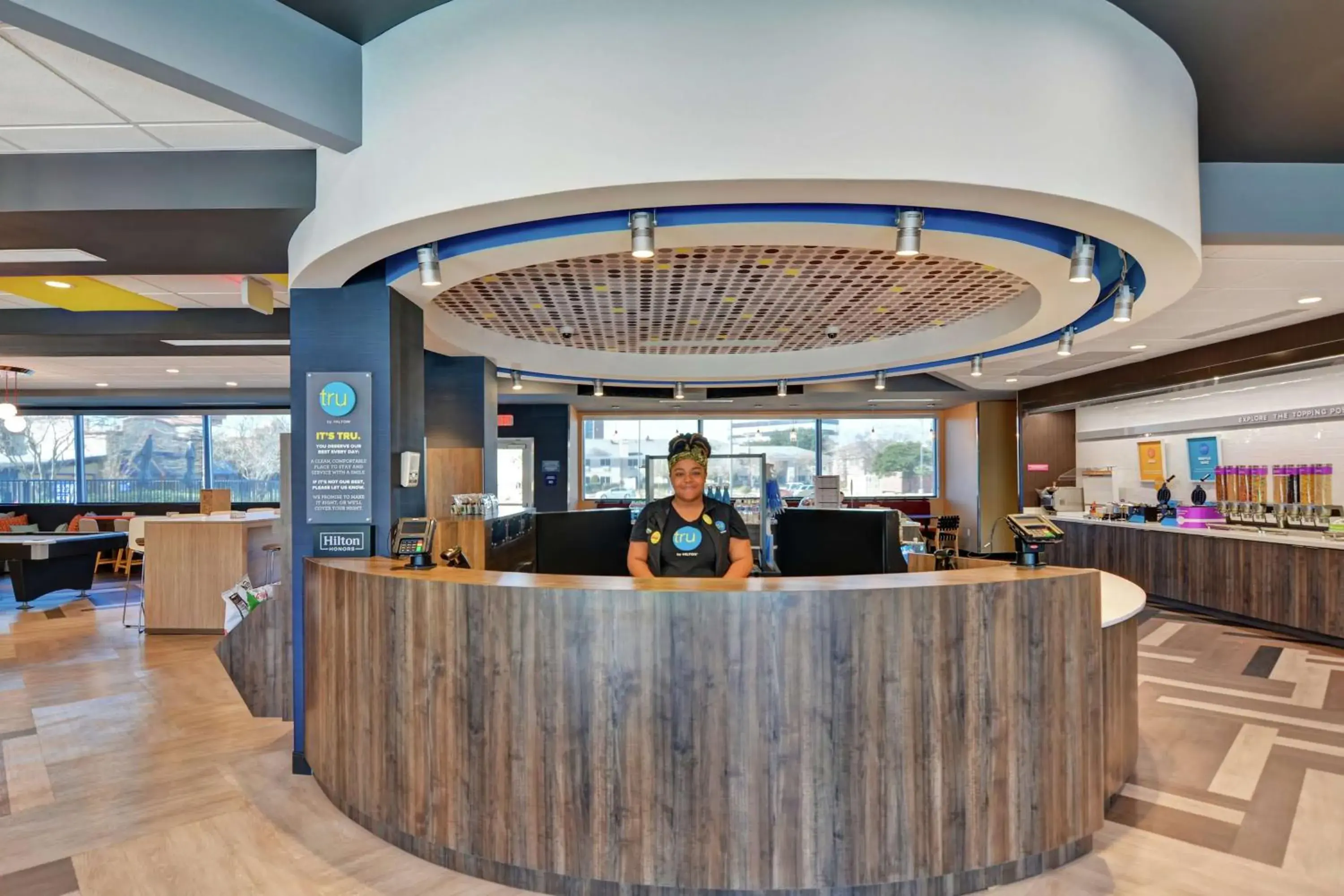 Lobby or reception in Tru By Hilton Baton Rouge Citiplace Lobby or reception in Tru By Hilton Baton Rouge Citiplace