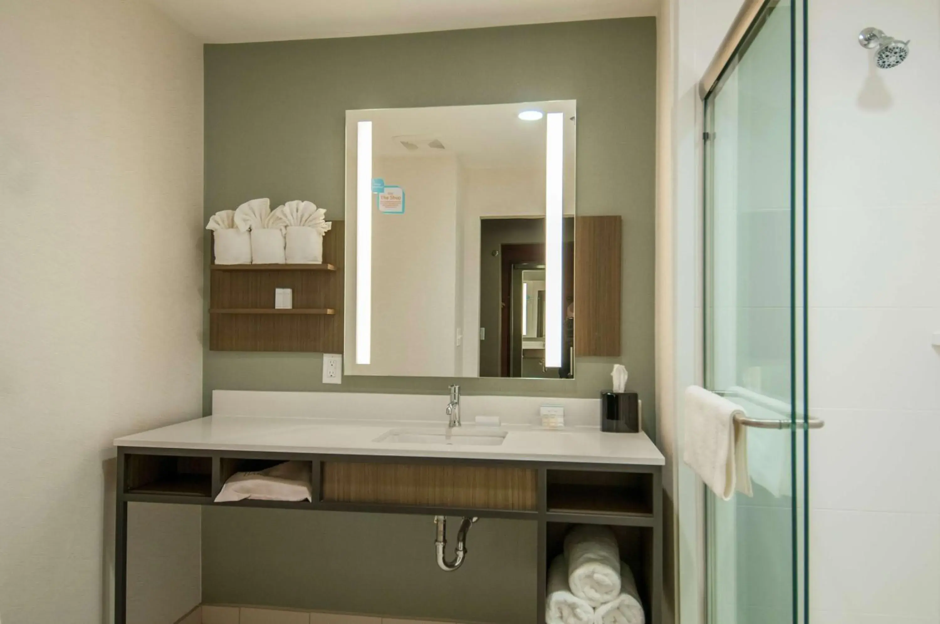 Bathroom in Hilton Garden Inn Jackson/Clinton Bathroom in Hilton Garden Inn Jackson/Clinton