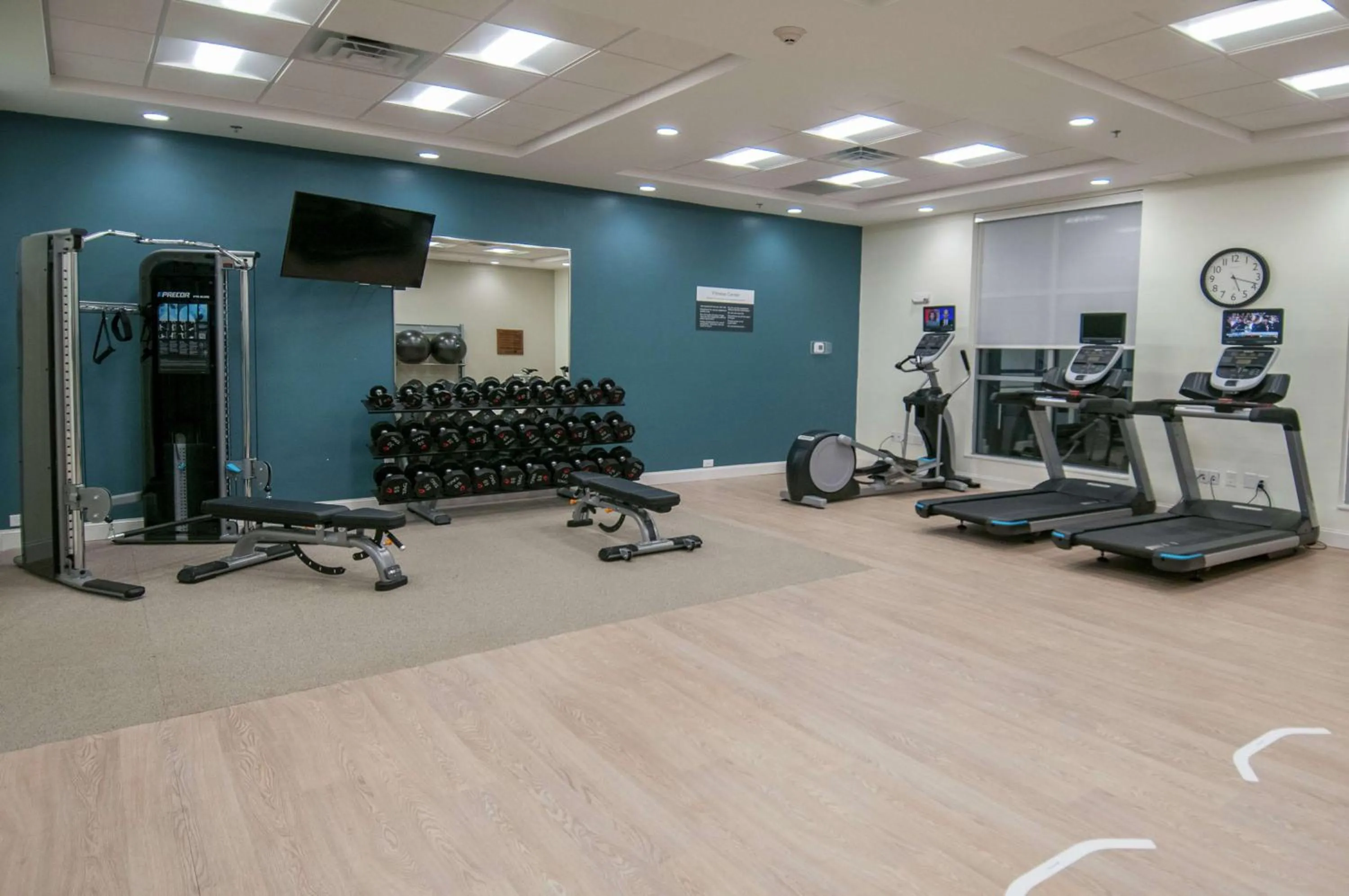 Fitness centre/facilities in Hilton Garden Inn Jackson/Clinton