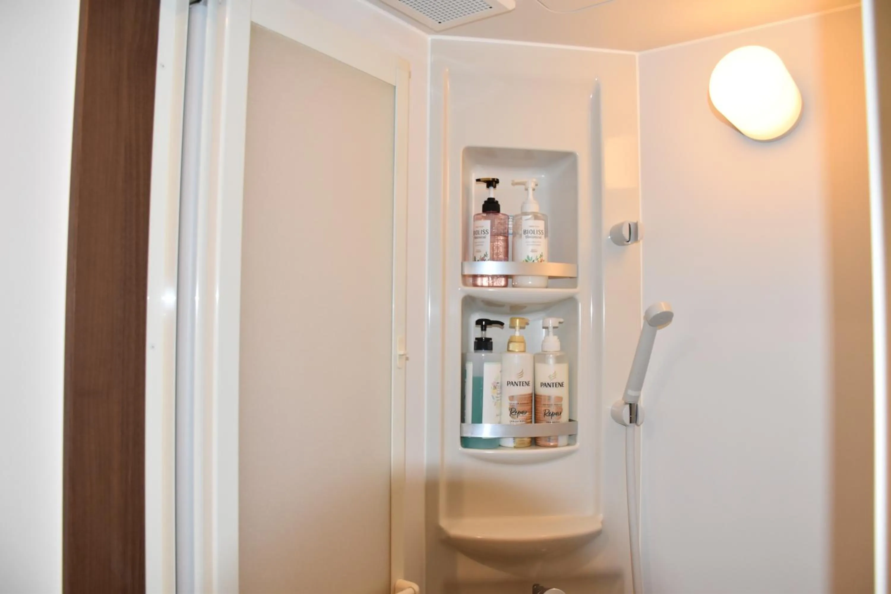 Shower in Hotel Mikado