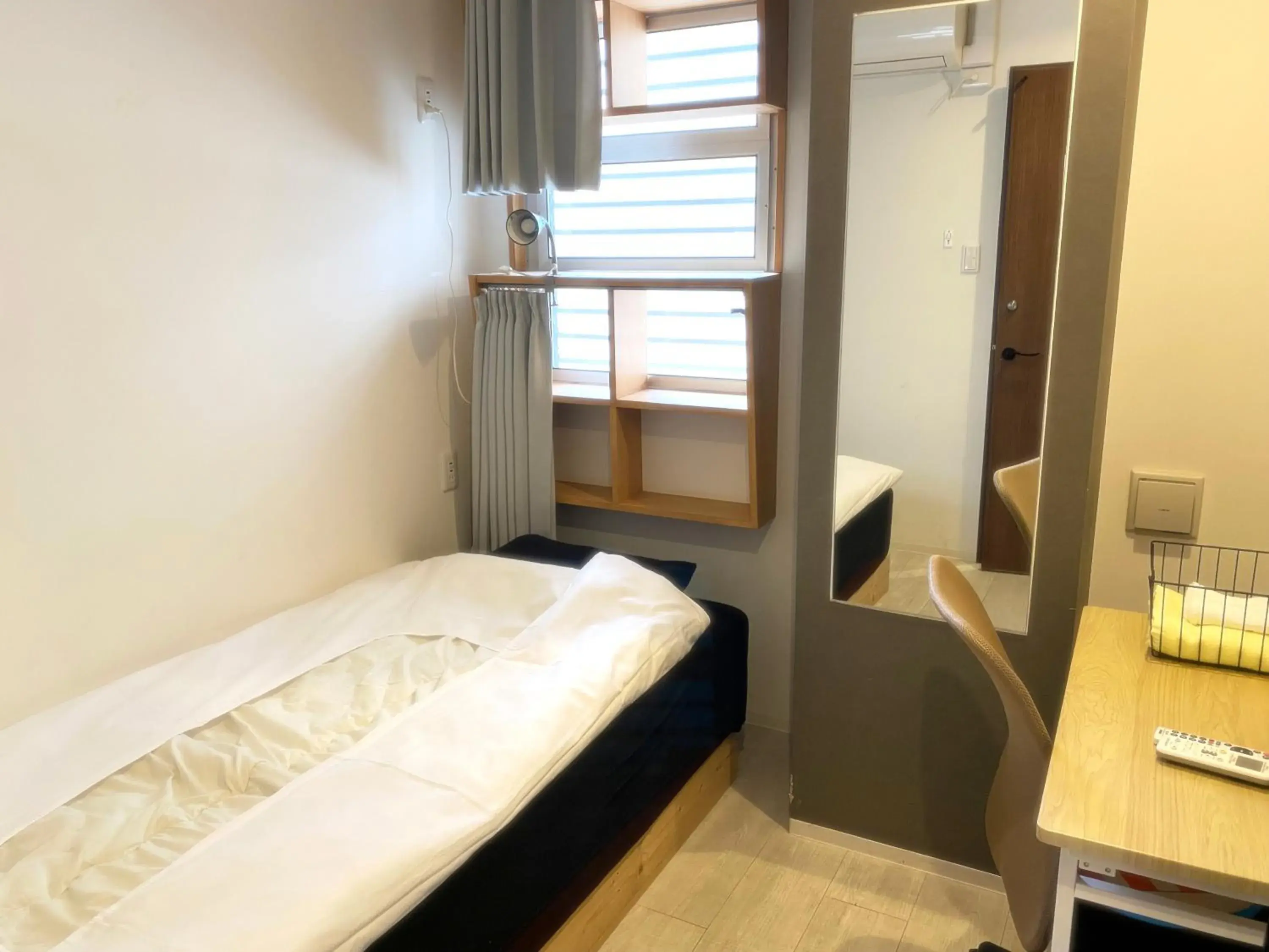 Bed in Hotel Mikado Bed in Hotel Mikado