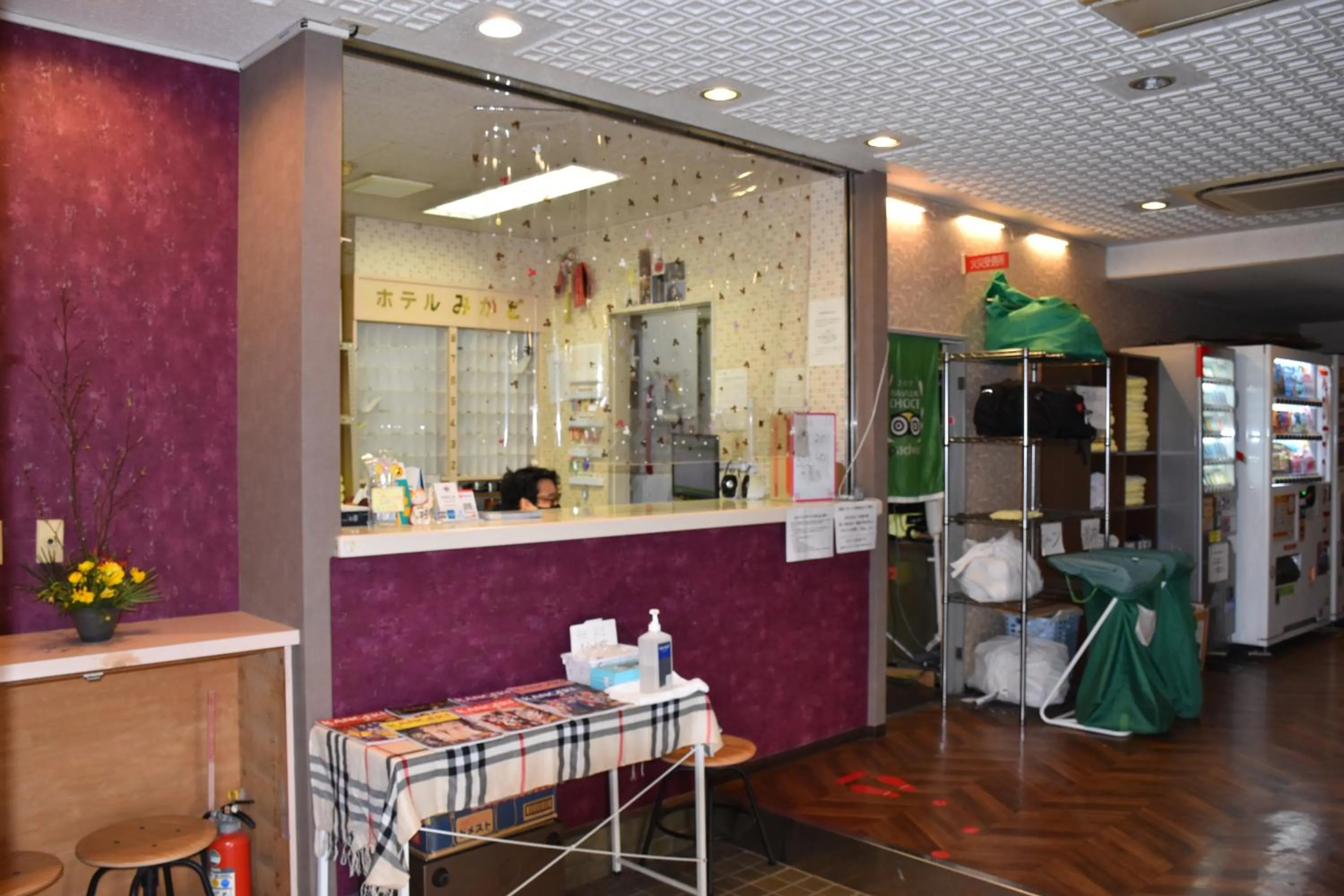 Lobby or reception in Hotel Mikado