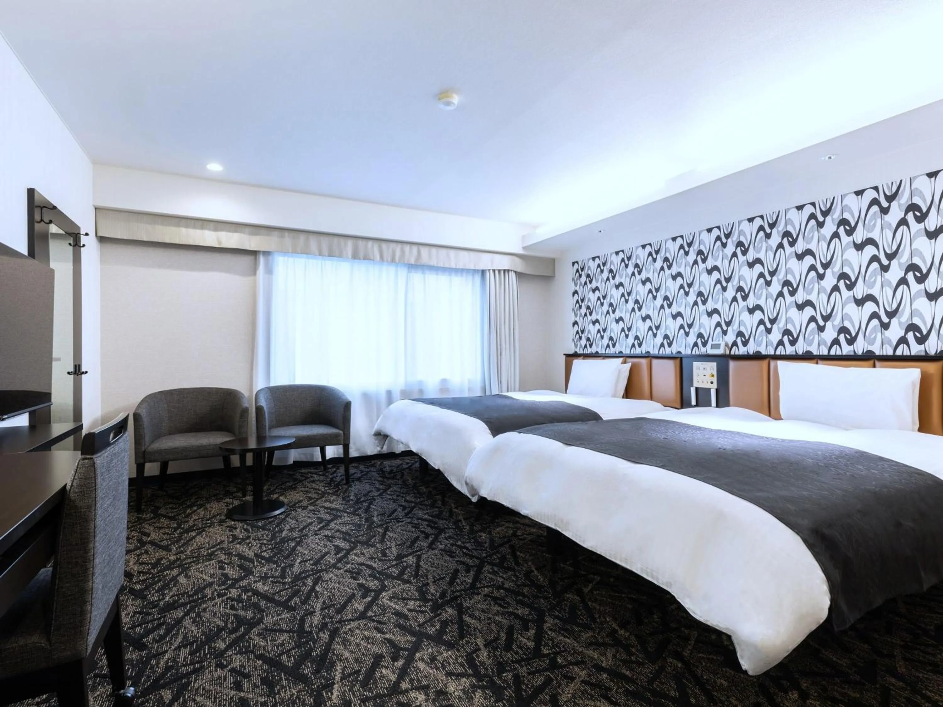 Bed in APA Hotel Sapporo Odori Ekimae Minami