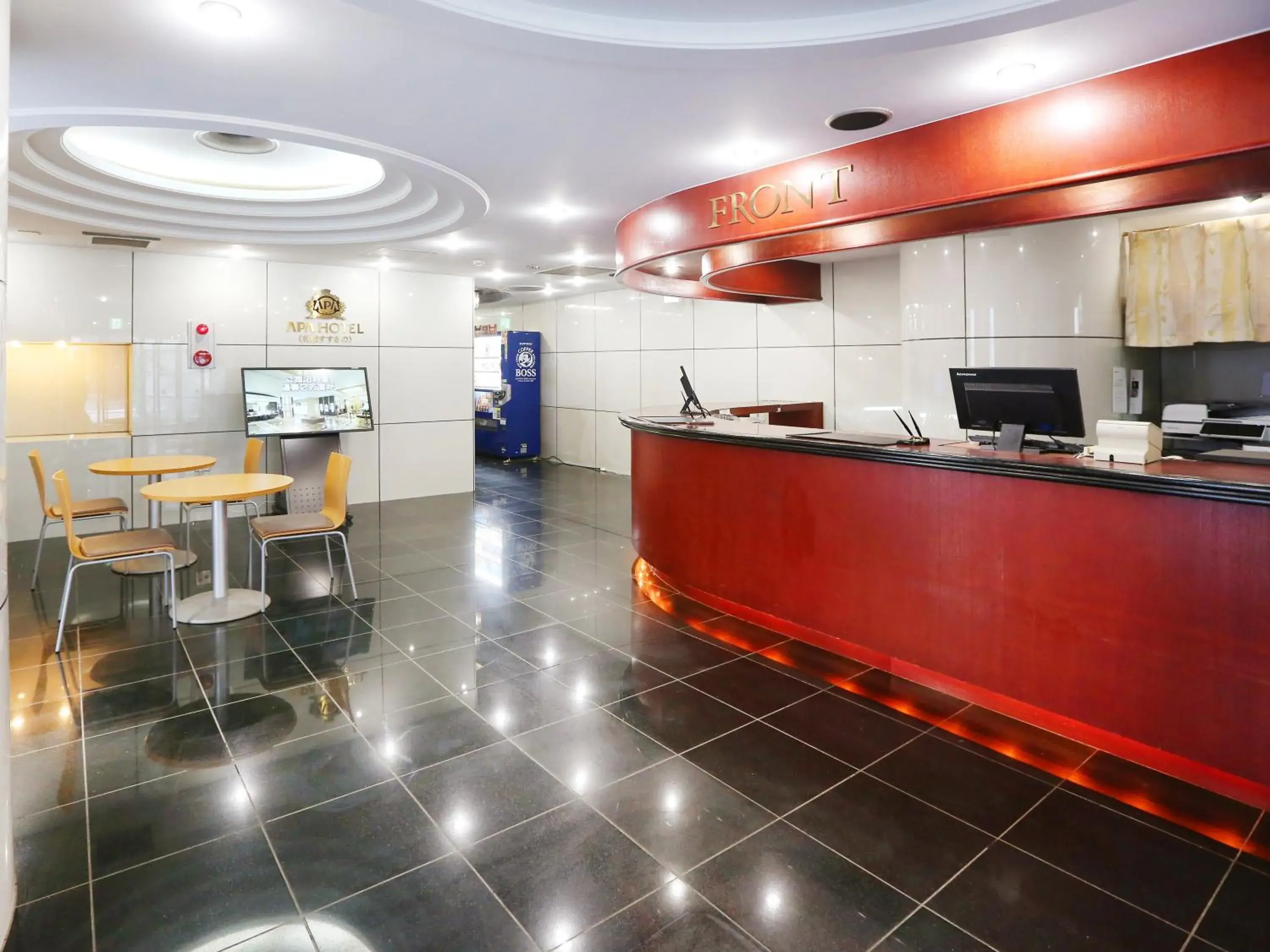 Lobby or reception in APA Hotel Sapporo Hosui Susukino Ekimae Lobby or reception in APA Hotel Sapporo Hosui Susukino Ekimae