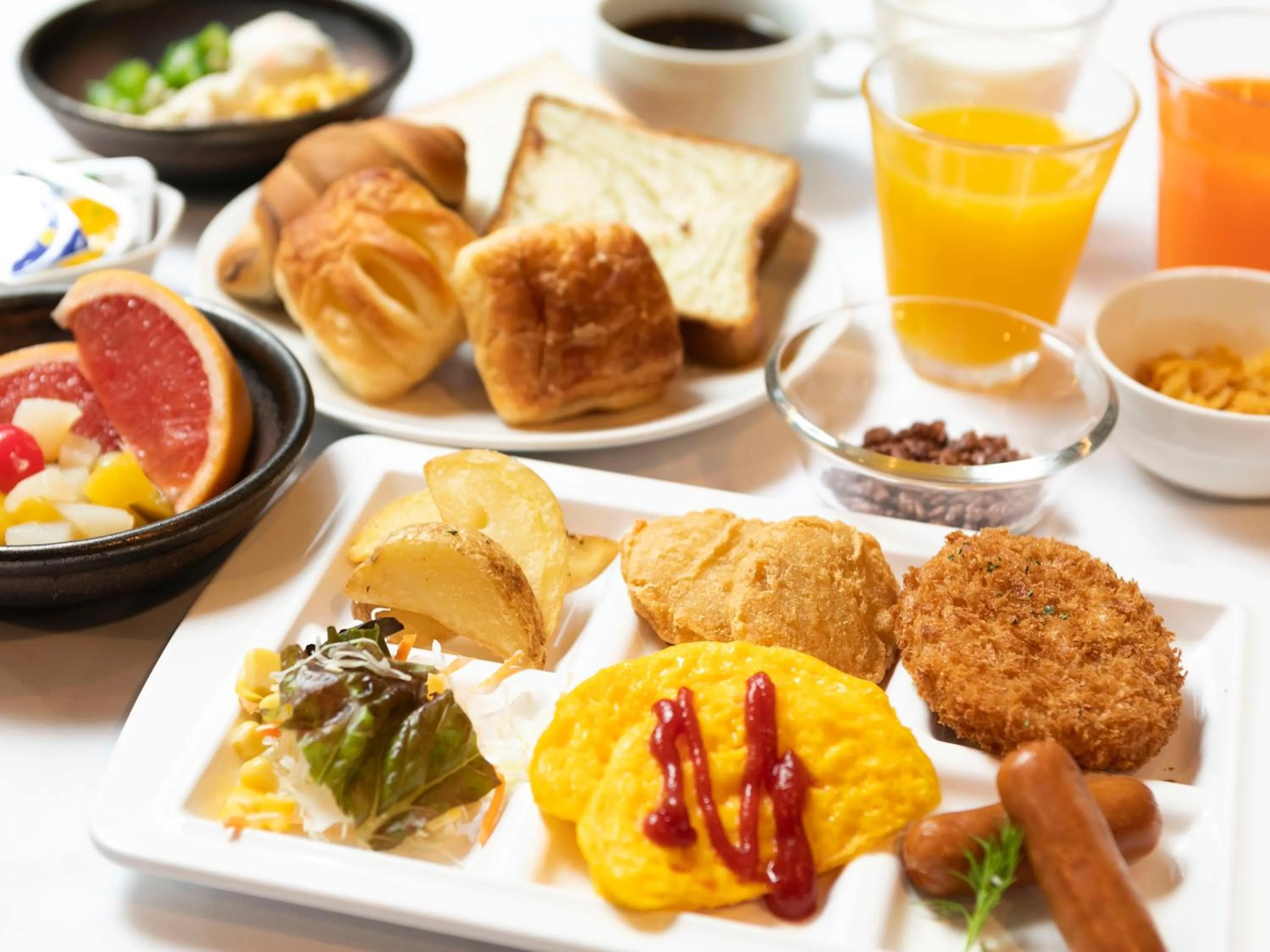 Breakfast in APA Hotel Osaka Tanimachi 4chome Ekimae