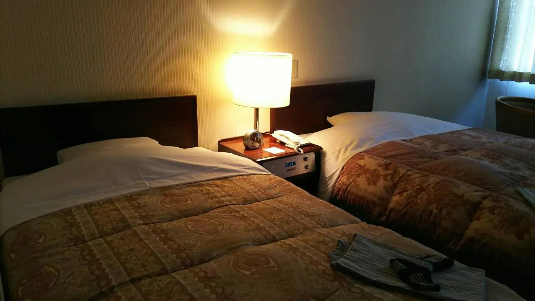 Bed in Hakodate Park Hotel Bed in Hakodate Park Hotel