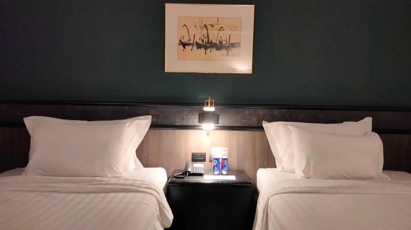 Bed in Witz Bangkok Ramkhamhaeng Bed in Witz Bangkok Ramkhamhaeng