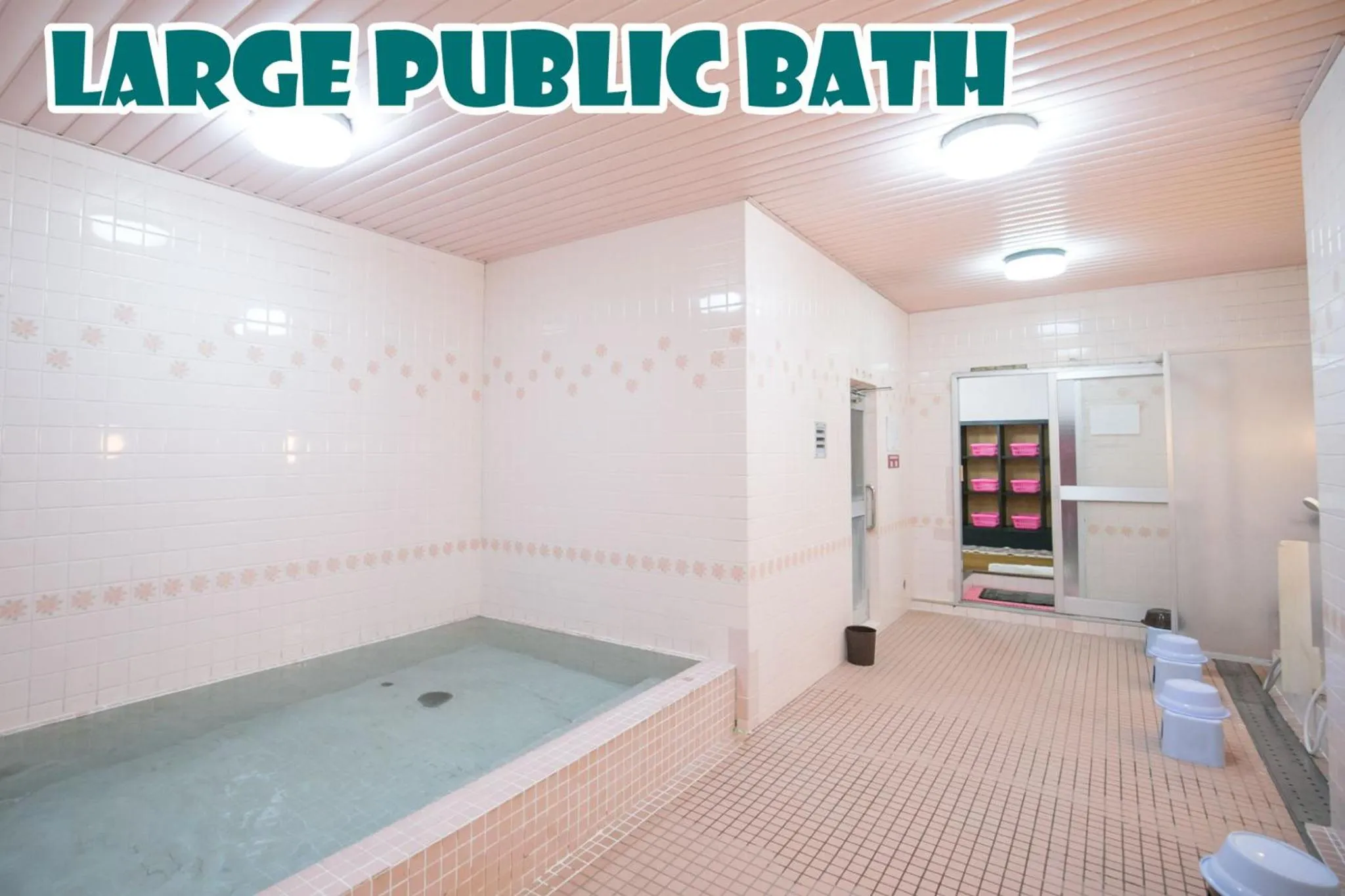 Public Bath in Hotel Raizan South