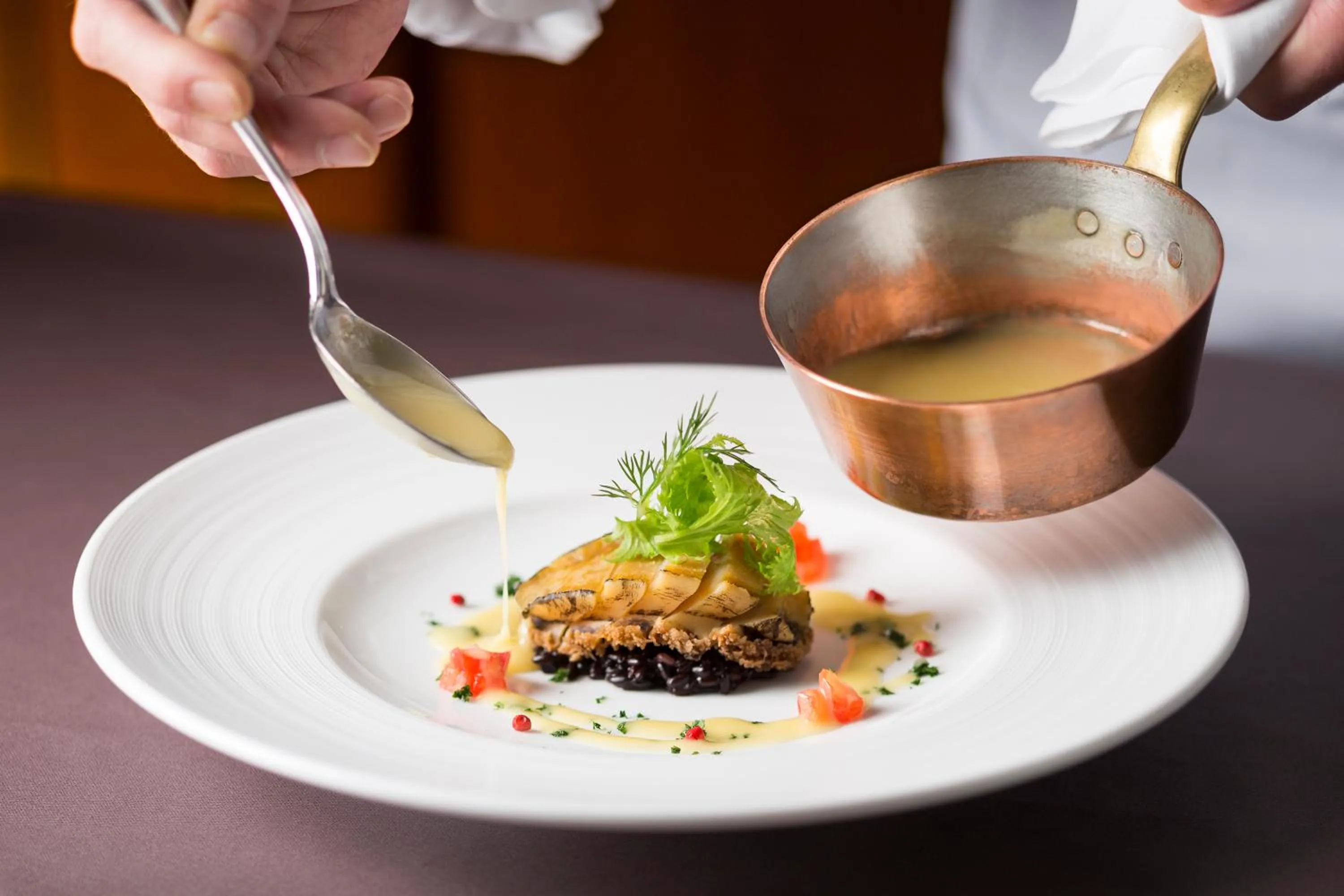 Food close-up in Hotel Neu Schloss Otaru